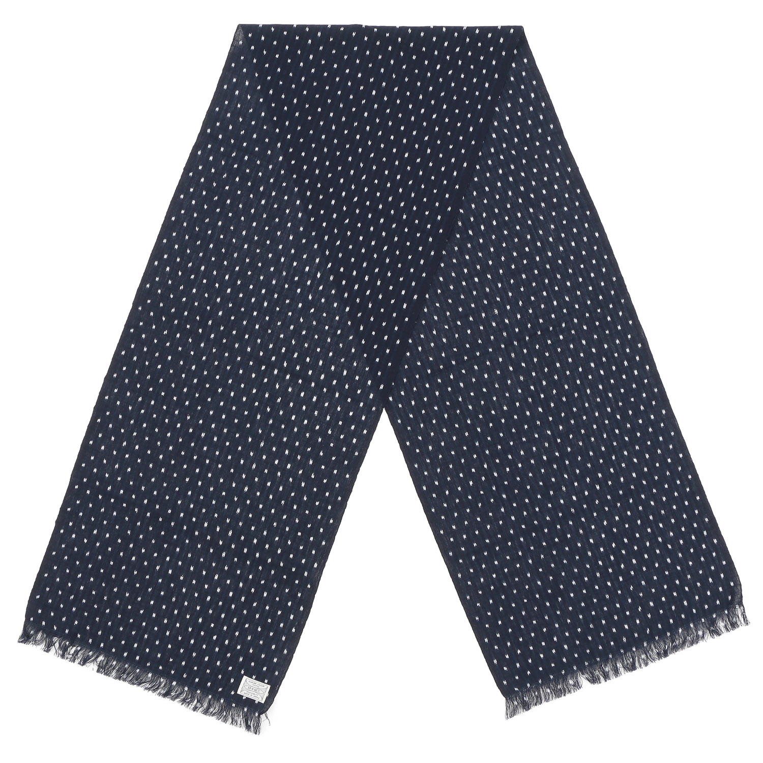 【儀右ヱ門】久留米絣ショール - 画像3