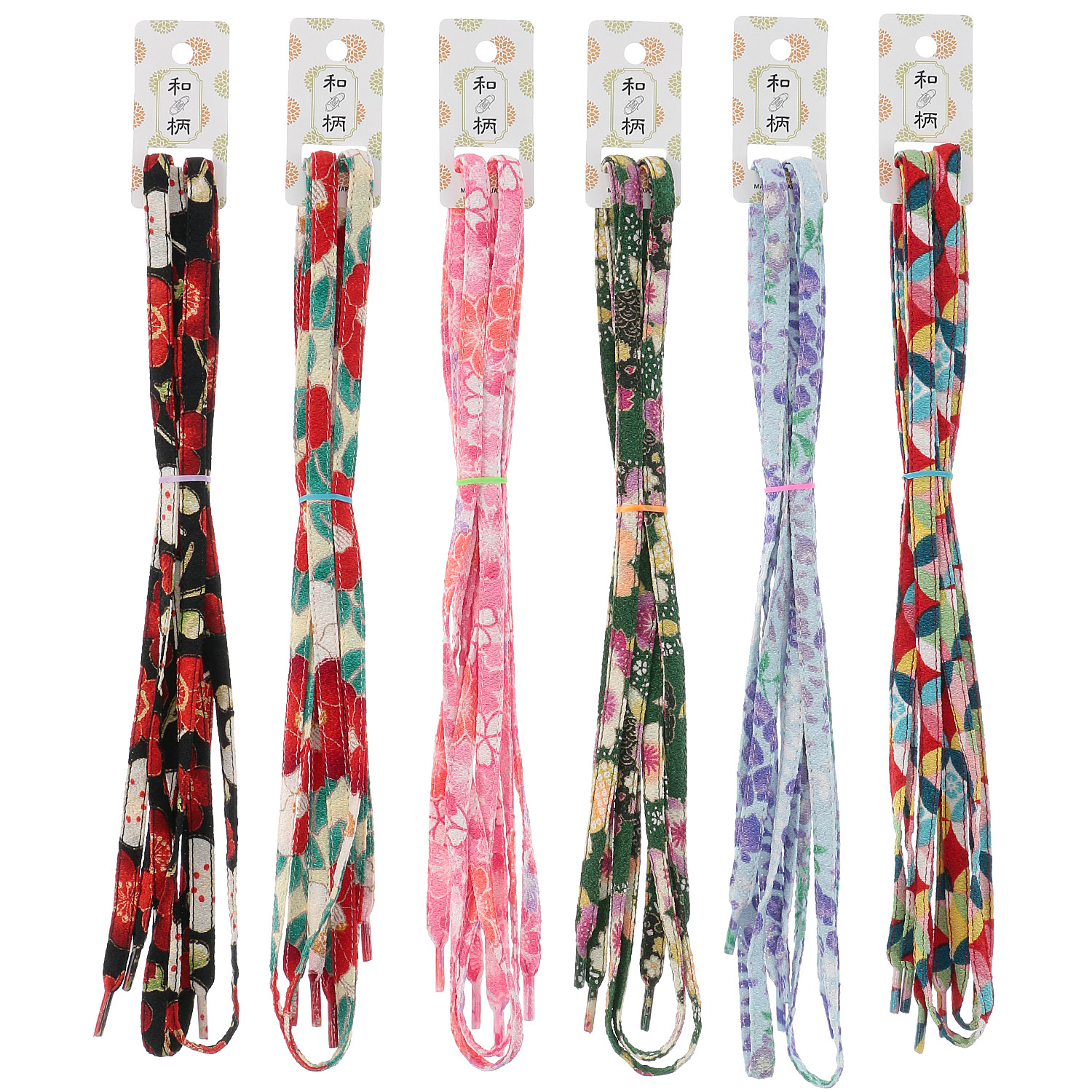 二越ちりめん和柄 スニーカーシューレース（靴紐）