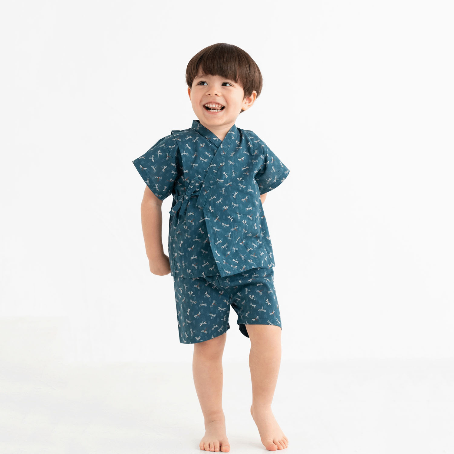 子供用甚平 トンボ柄 - 画像5