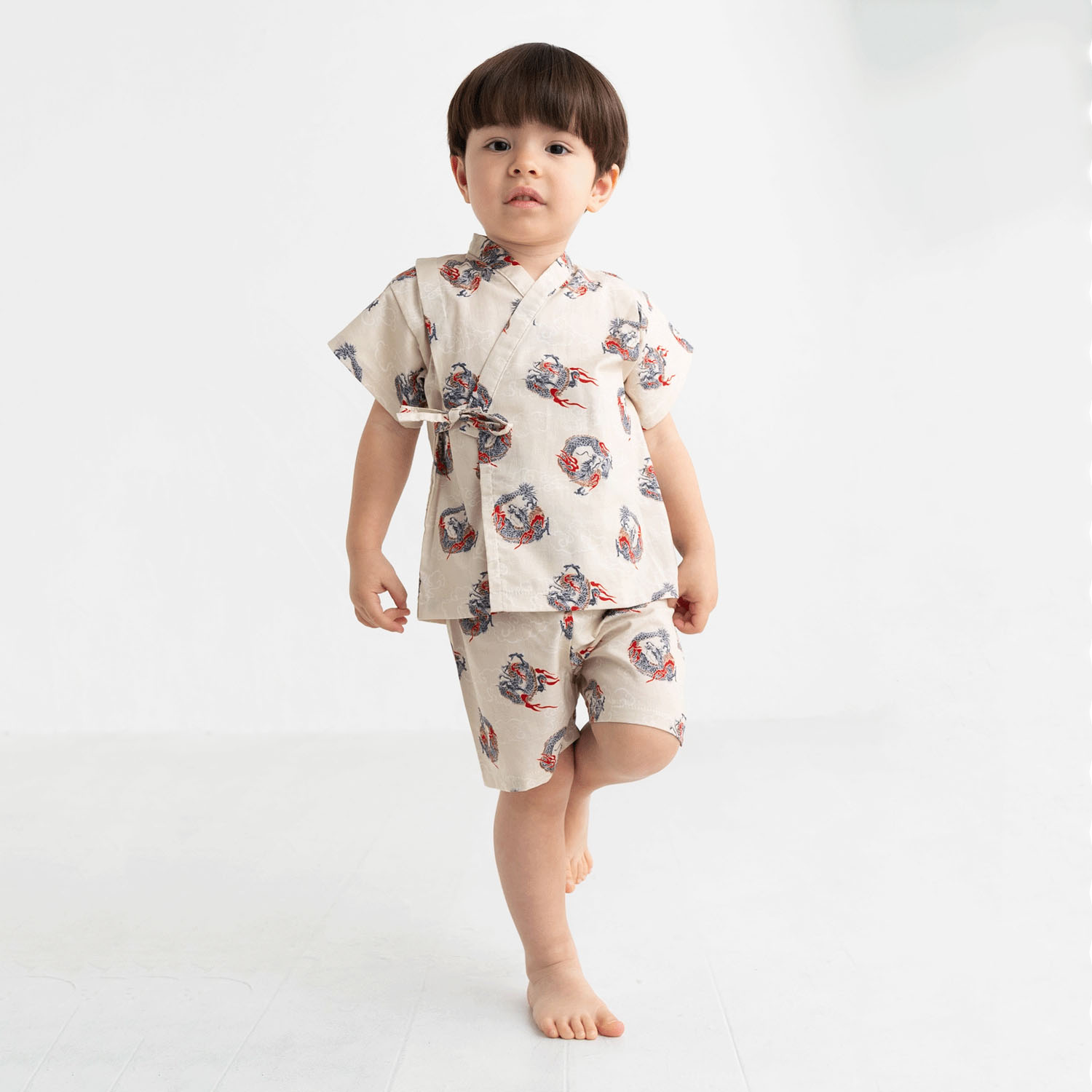 子供用甚平 龍柄 - 画像3