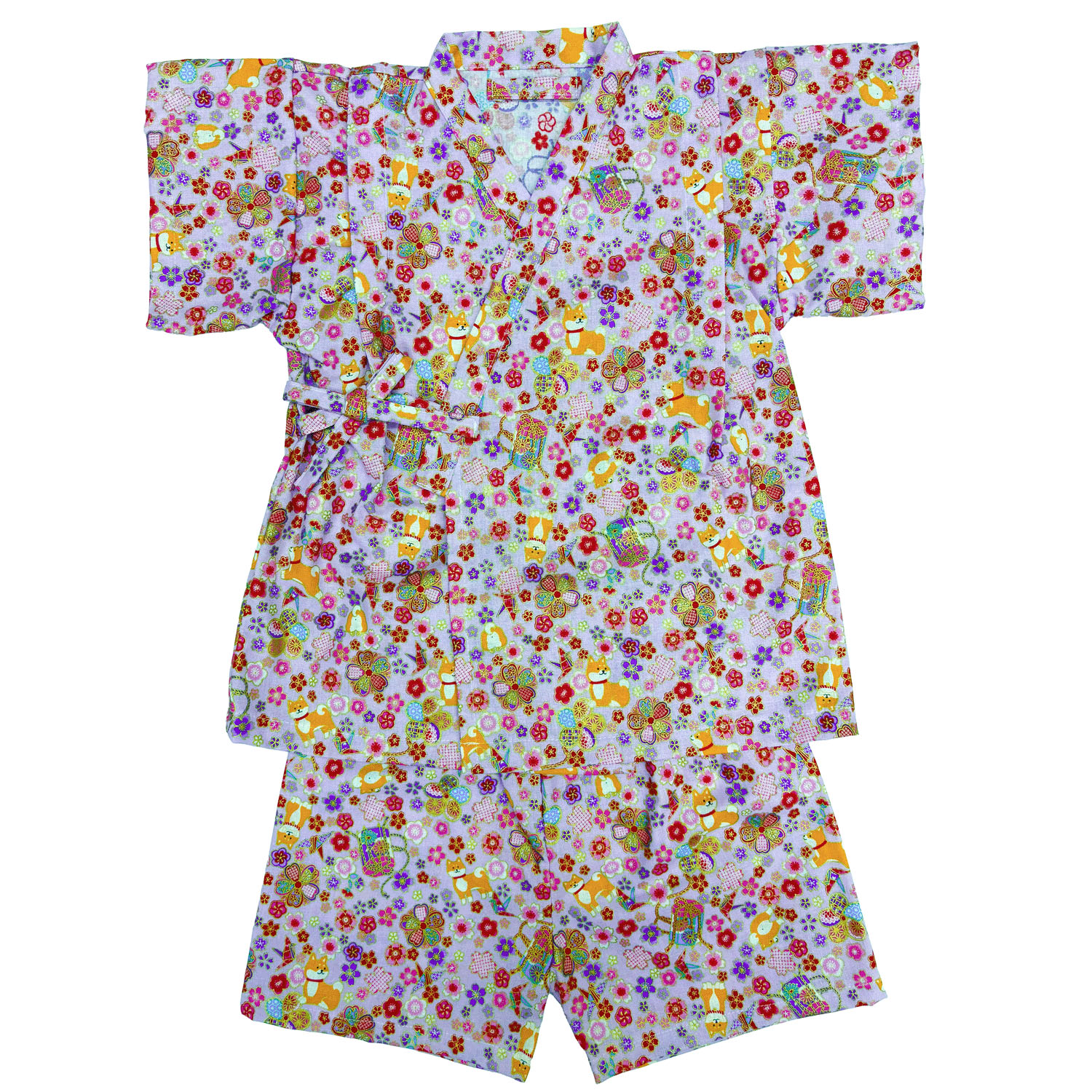 子供用甚平 柴犬柄 - 画像2