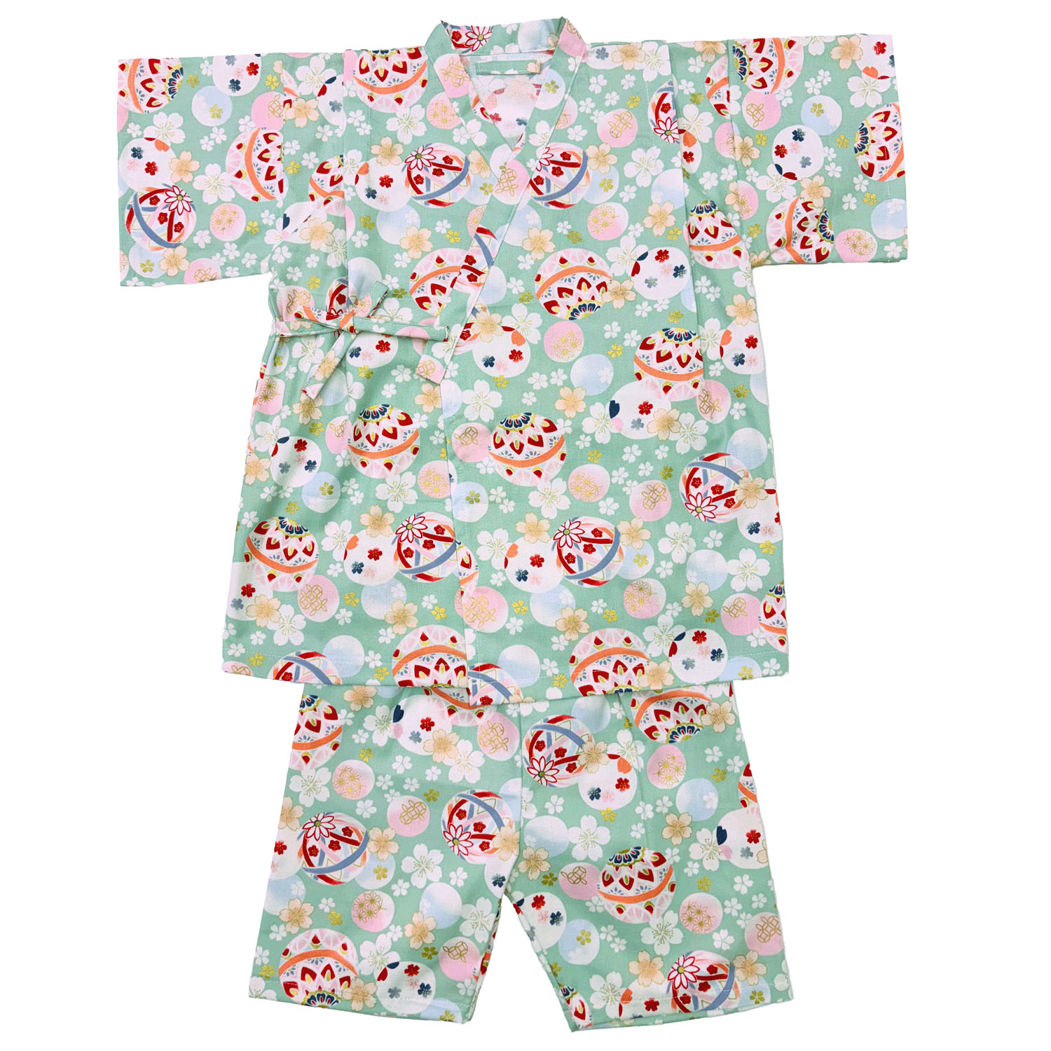 子供用甚平 てまり柄