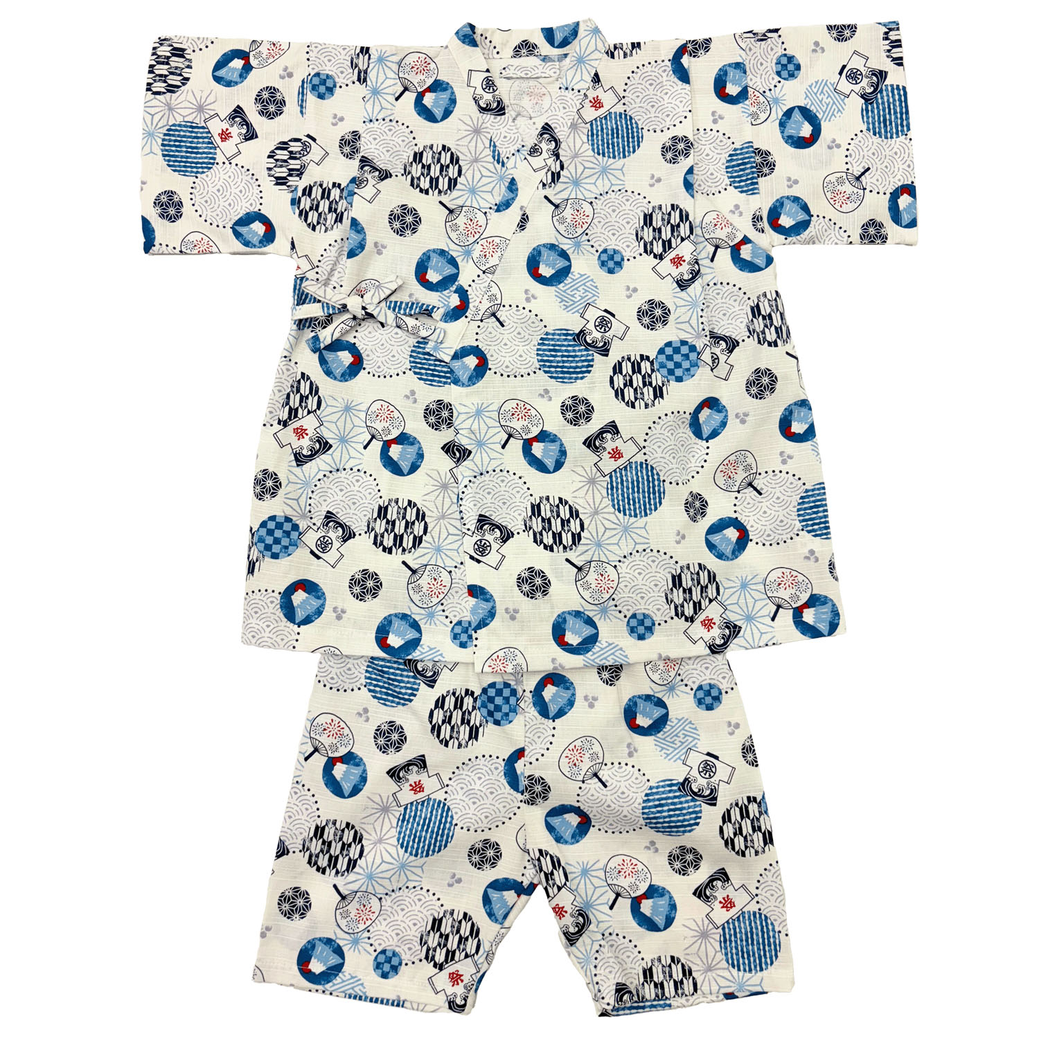 子供用甚平 祭り柄