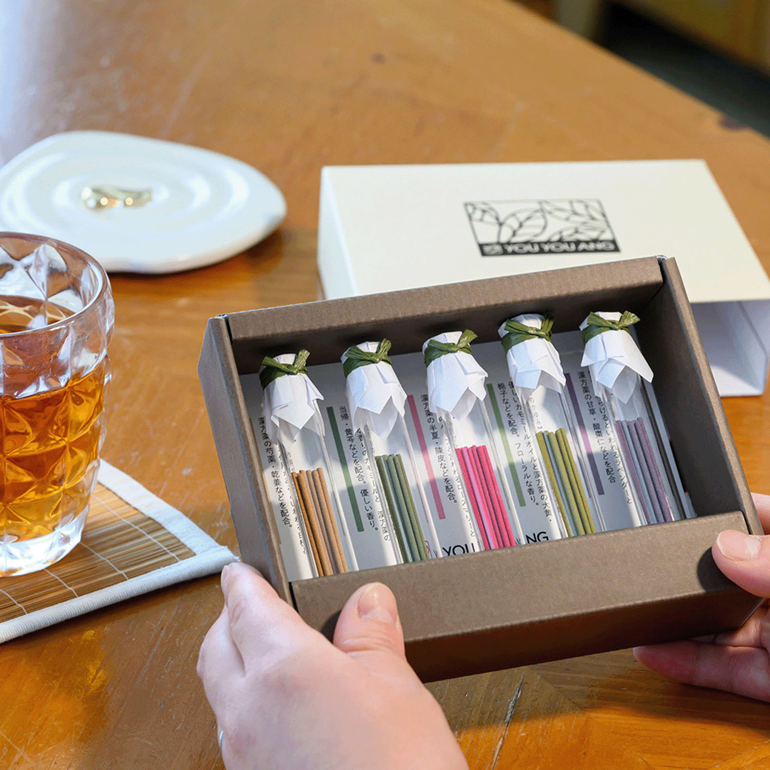 ビンのお香ギフトセッット