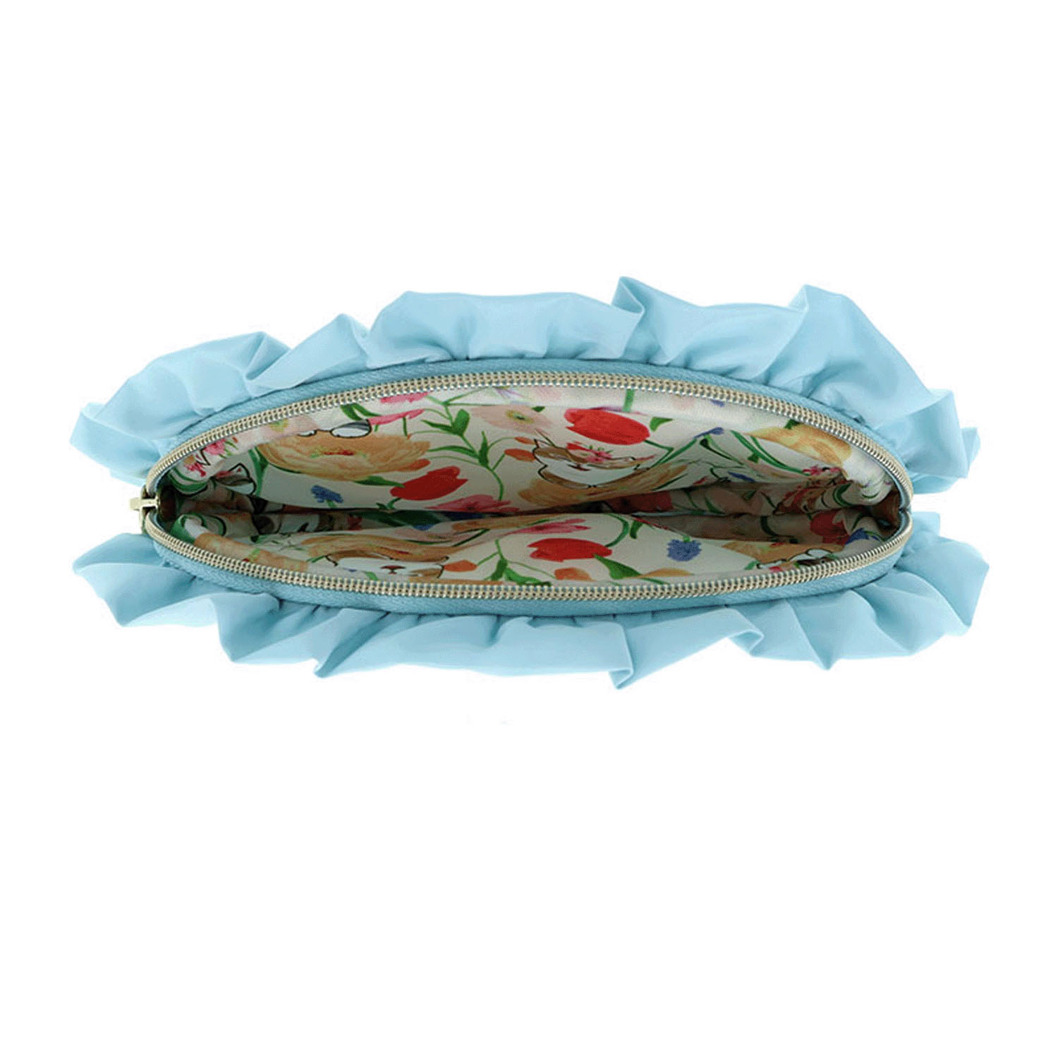 mofusand×日比花壇 フリルミニポーチ - 画像7