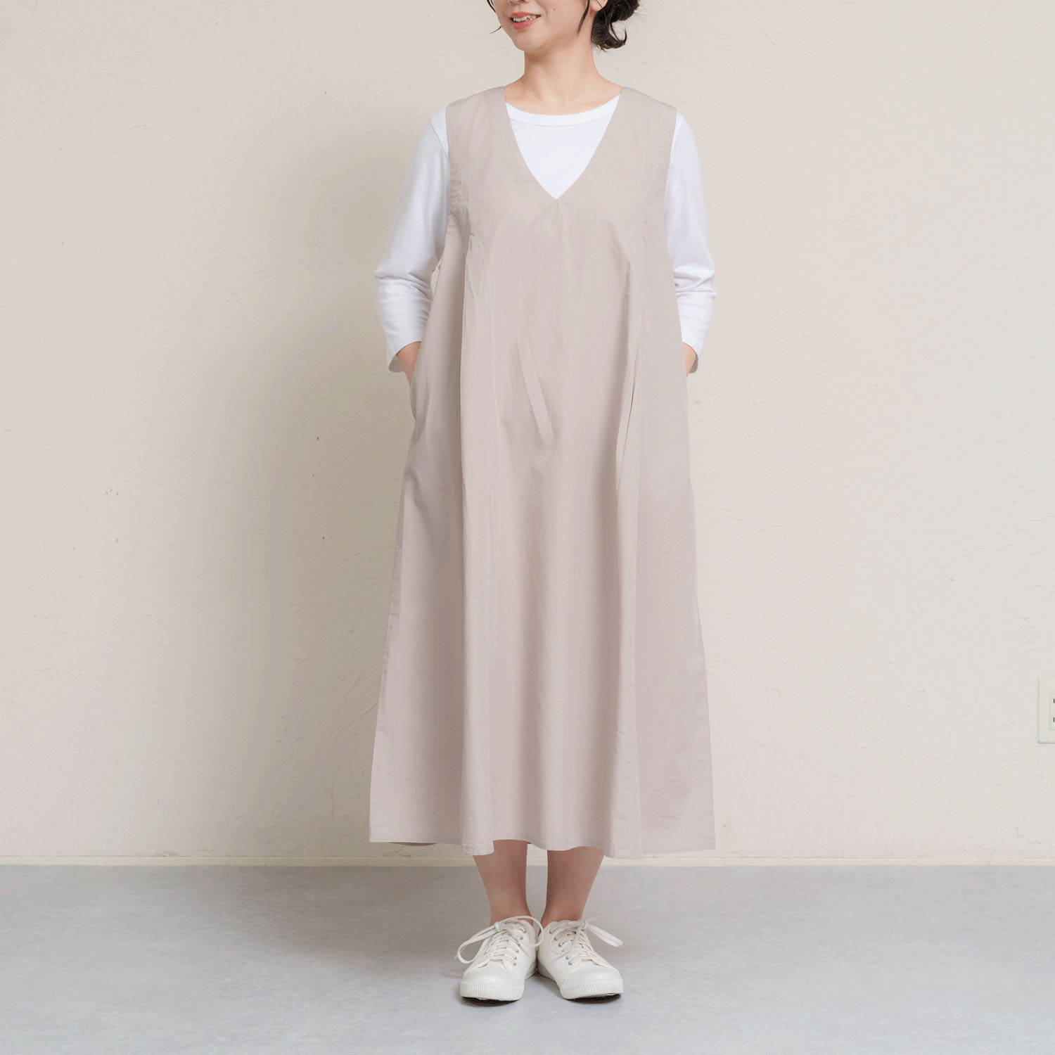 ボックスタックジャンスカワンピース - 画像7