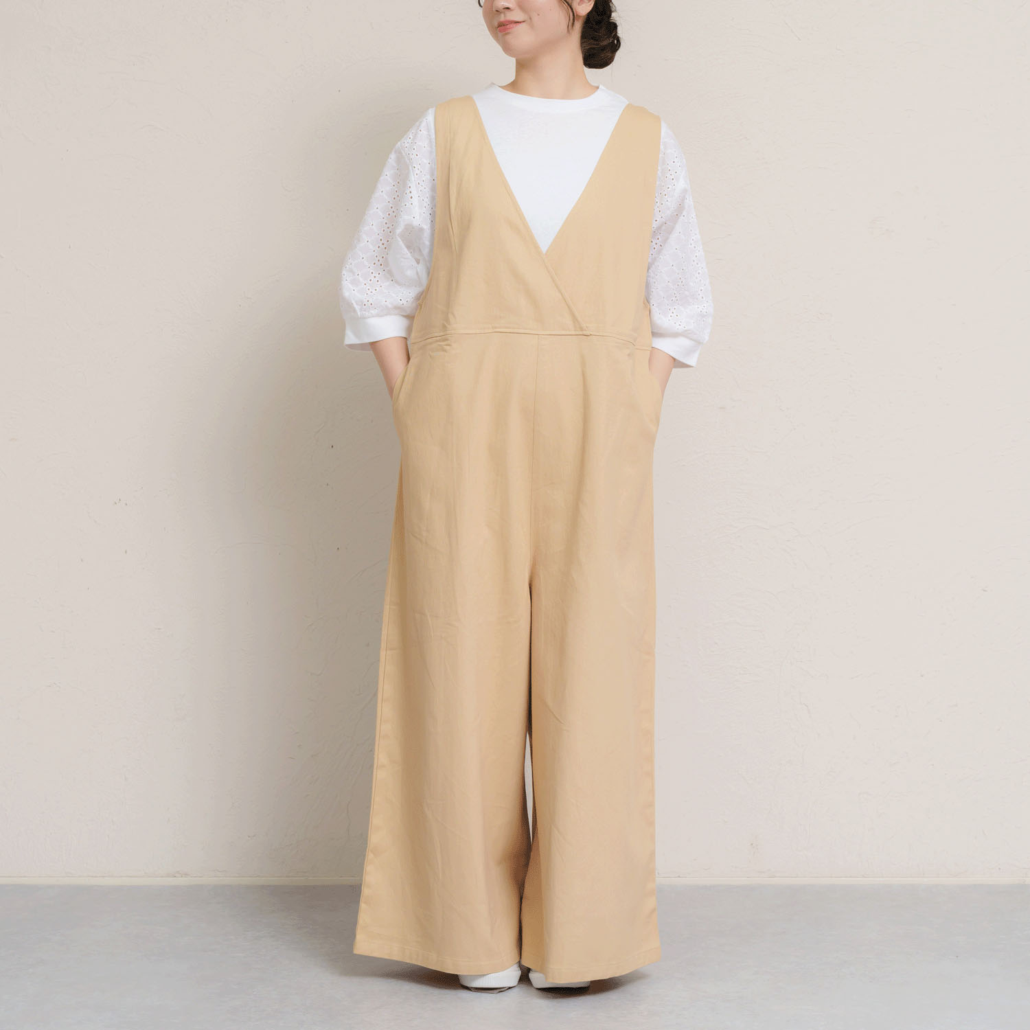 コットンツイル前後2WAYサロペット - 画像10