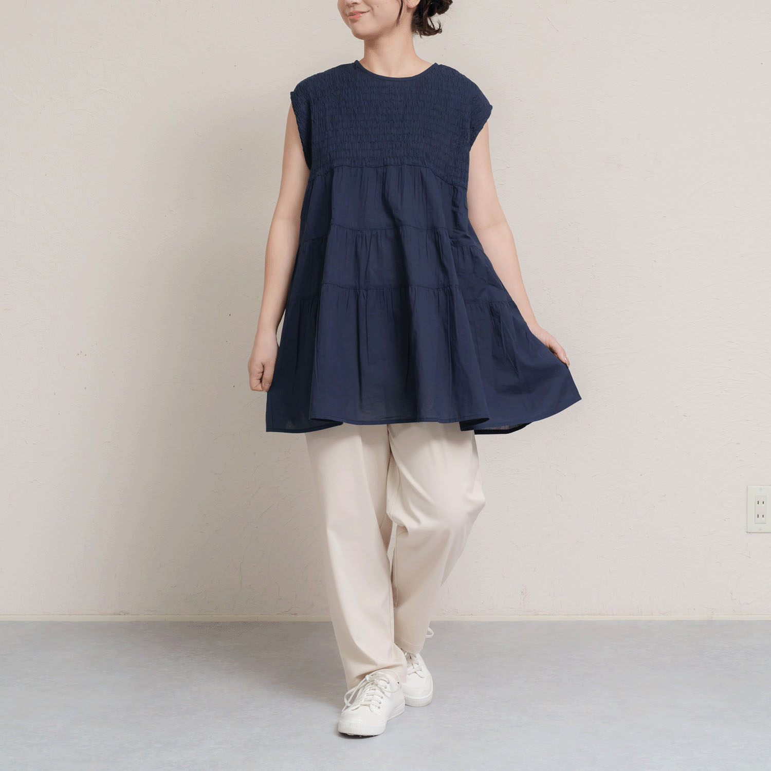 シャーリングティアードチュニック - 画像14