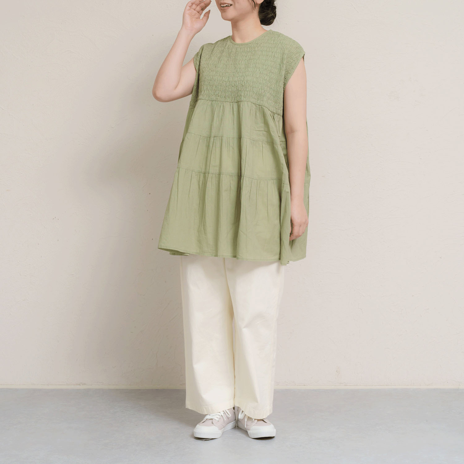 シャーリングティアードチュニック - 画像7