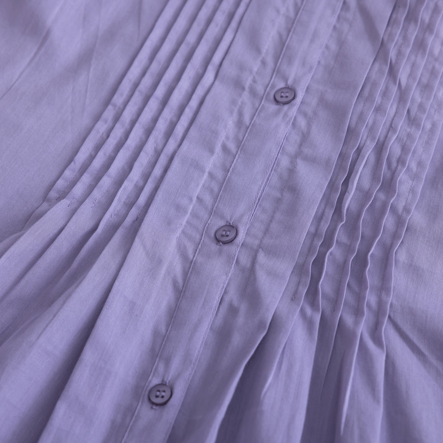 フロントタック5分袖前開きワンピース - 画像16