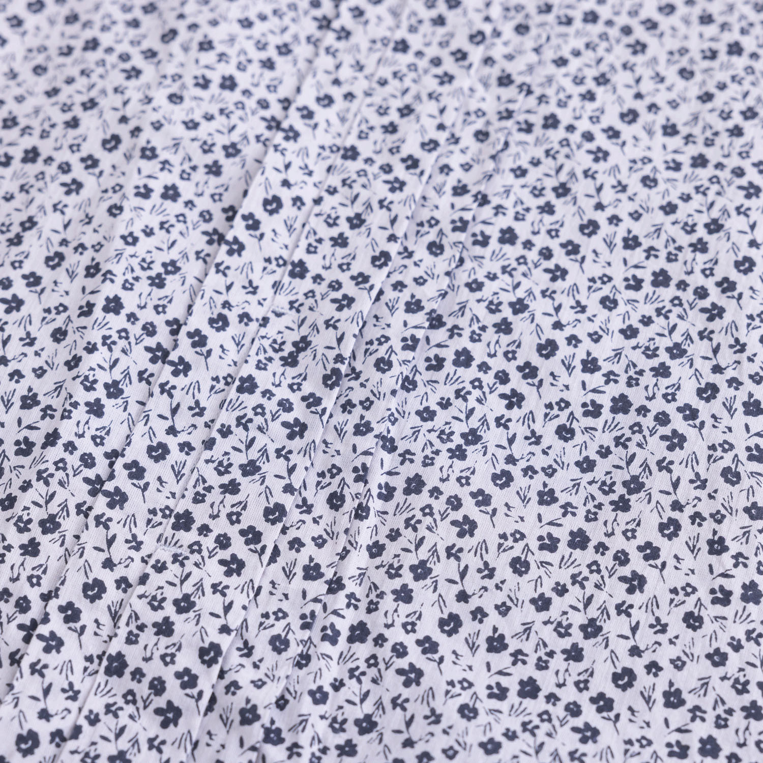 フラワープリント7分袖前開きワンピース - 画像4