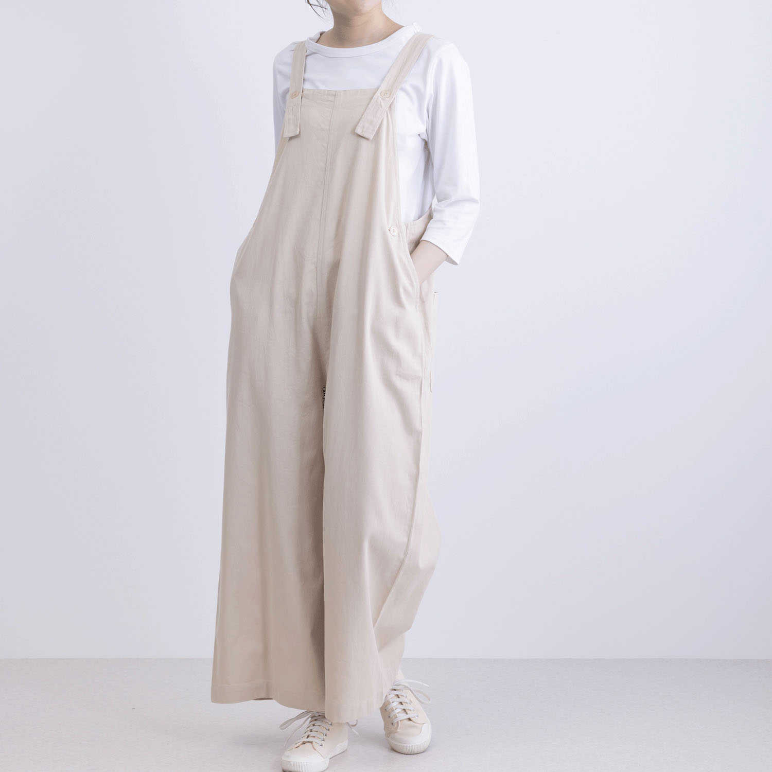 コットンコイルサロペット - 画像1