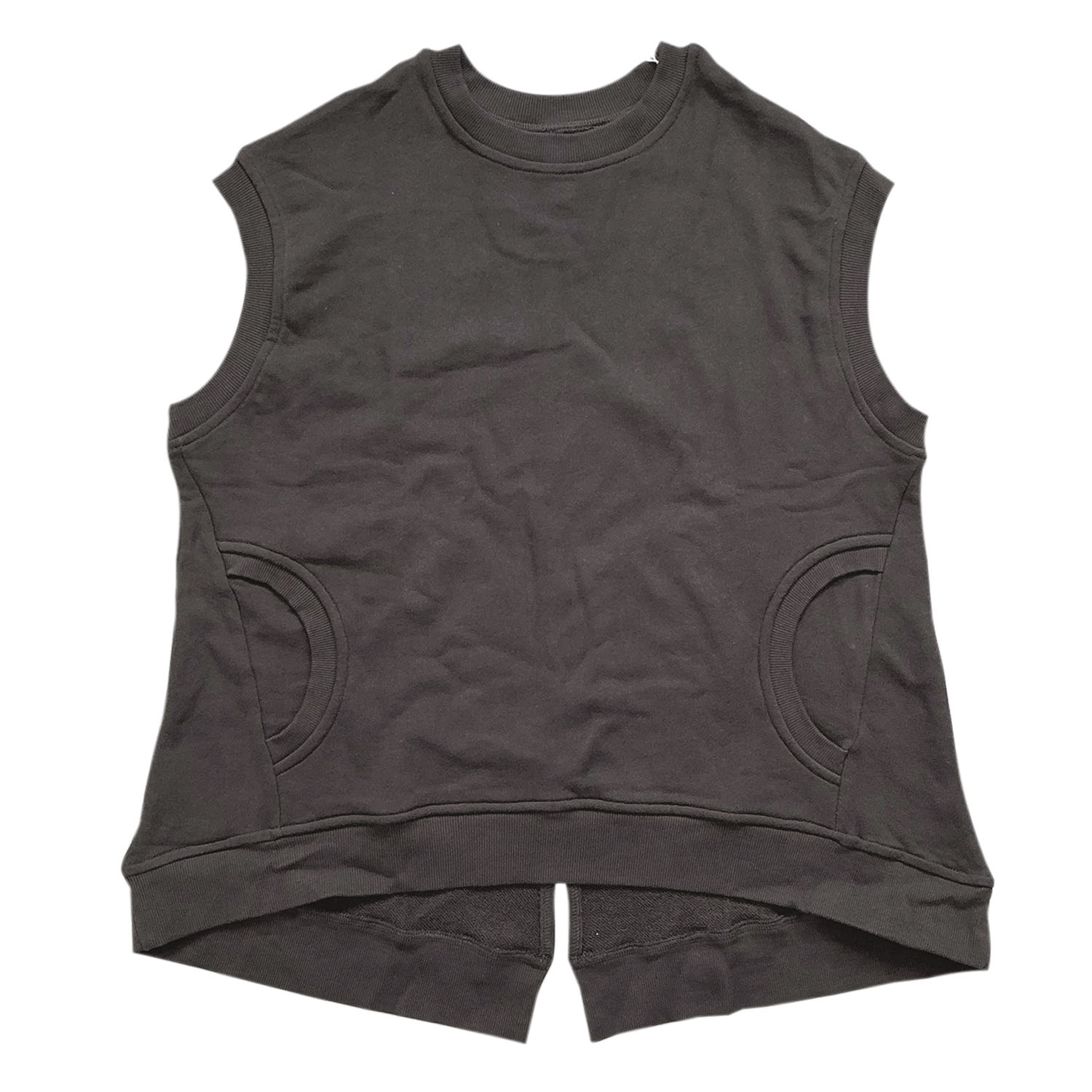 CVC裏毛ポケット付きベスト - 画像10