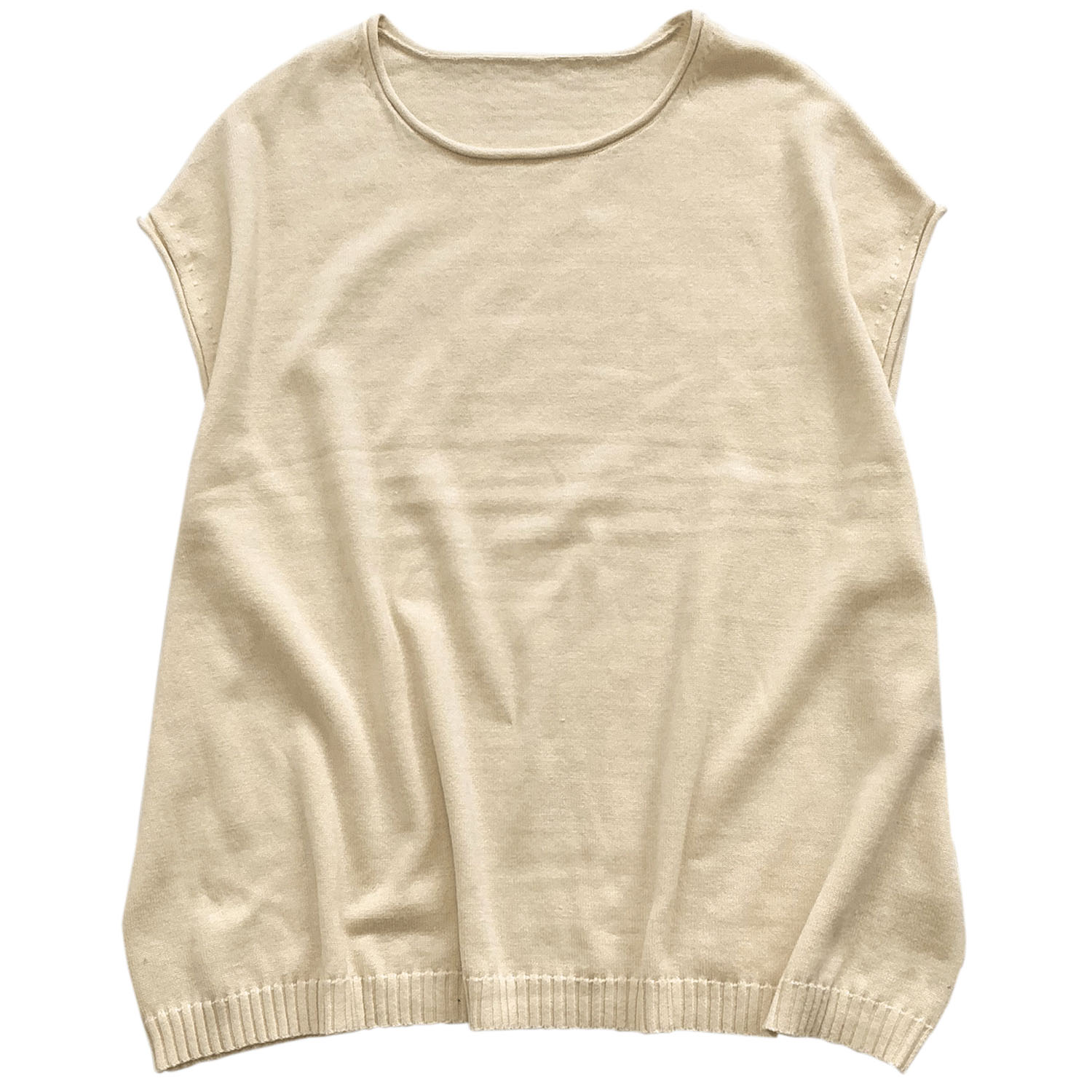 綿ニットベスト - 画像11