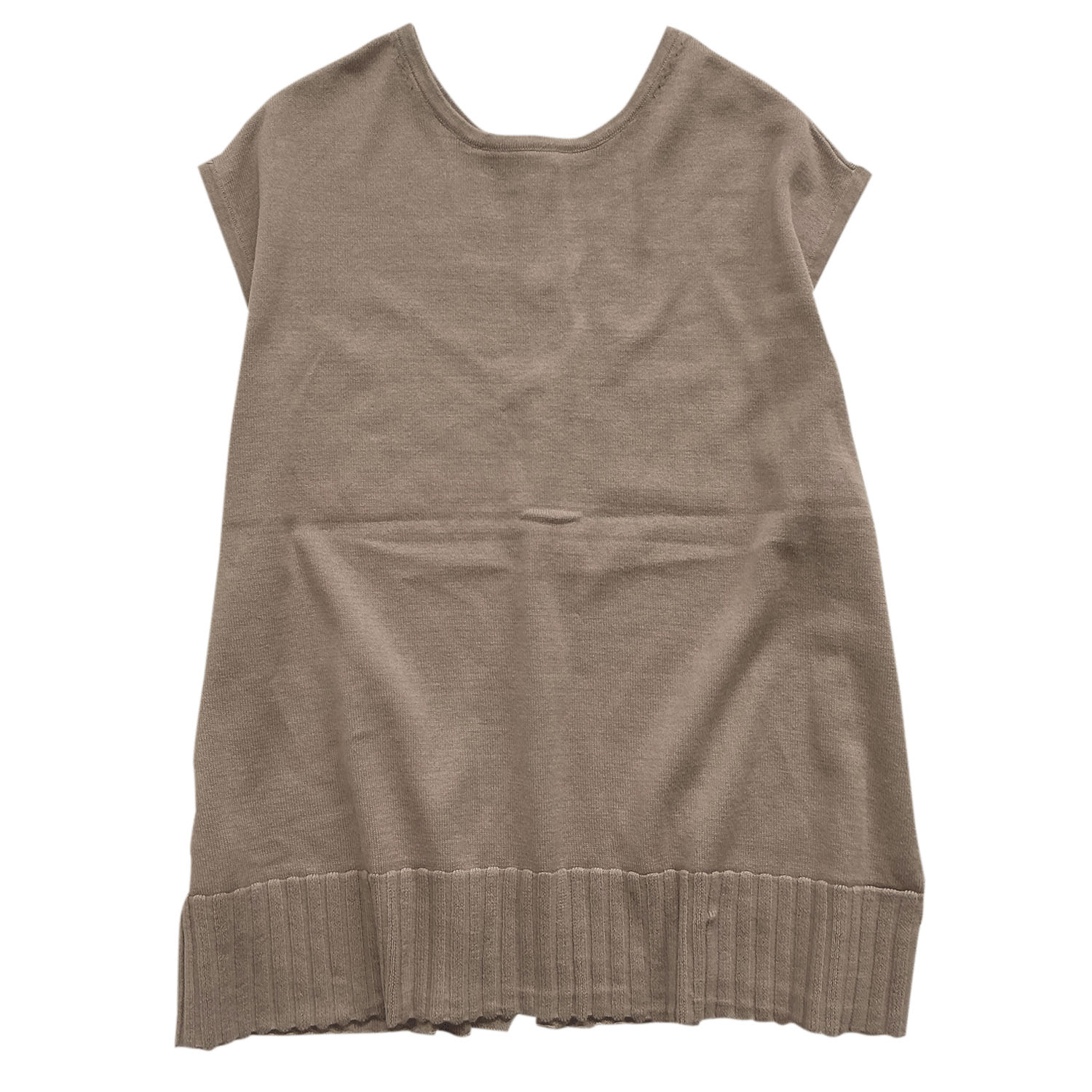 綿ニット前後2WAYベスト - 画像19