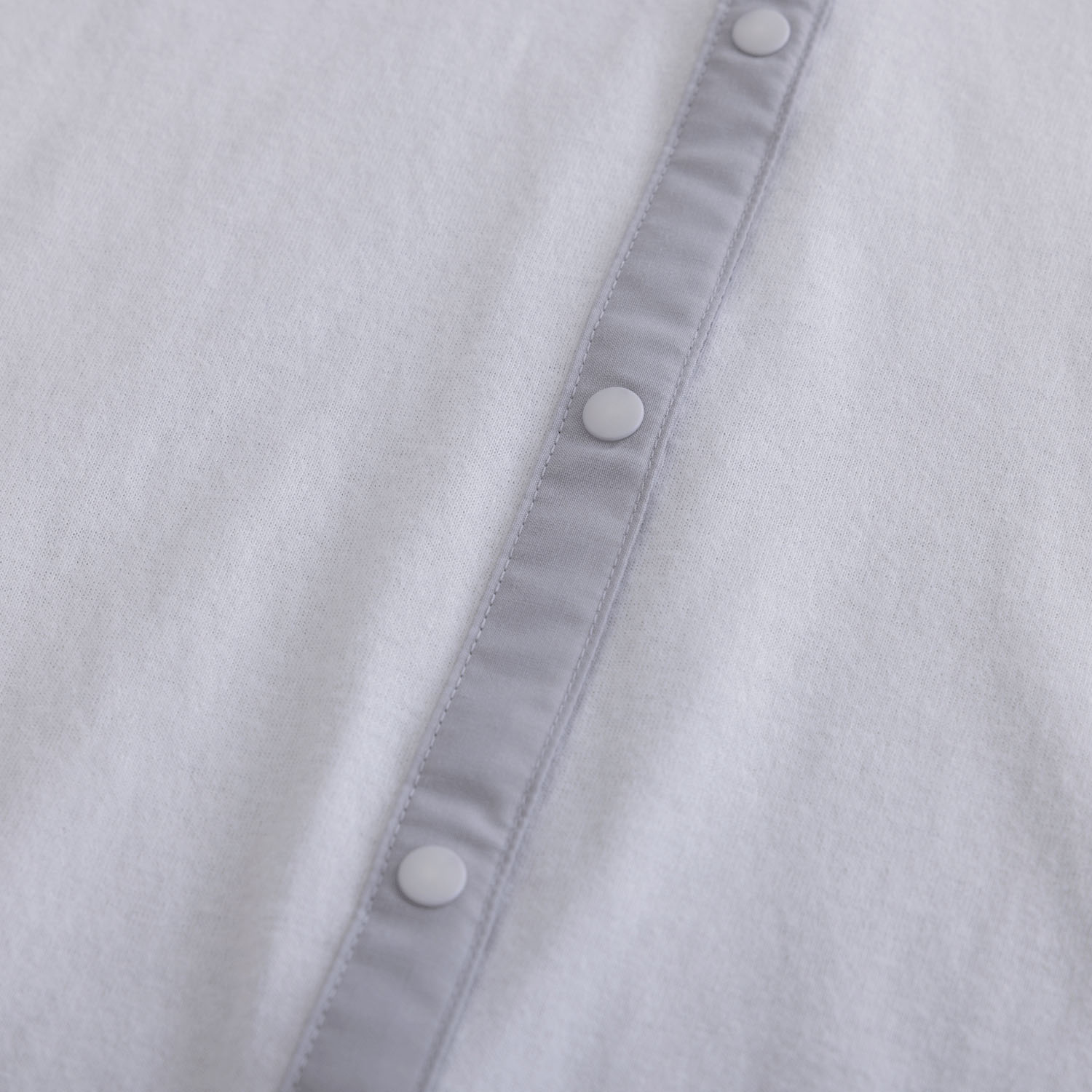 T／Cピーチ起毛布帛使いカーディガン - 画像5