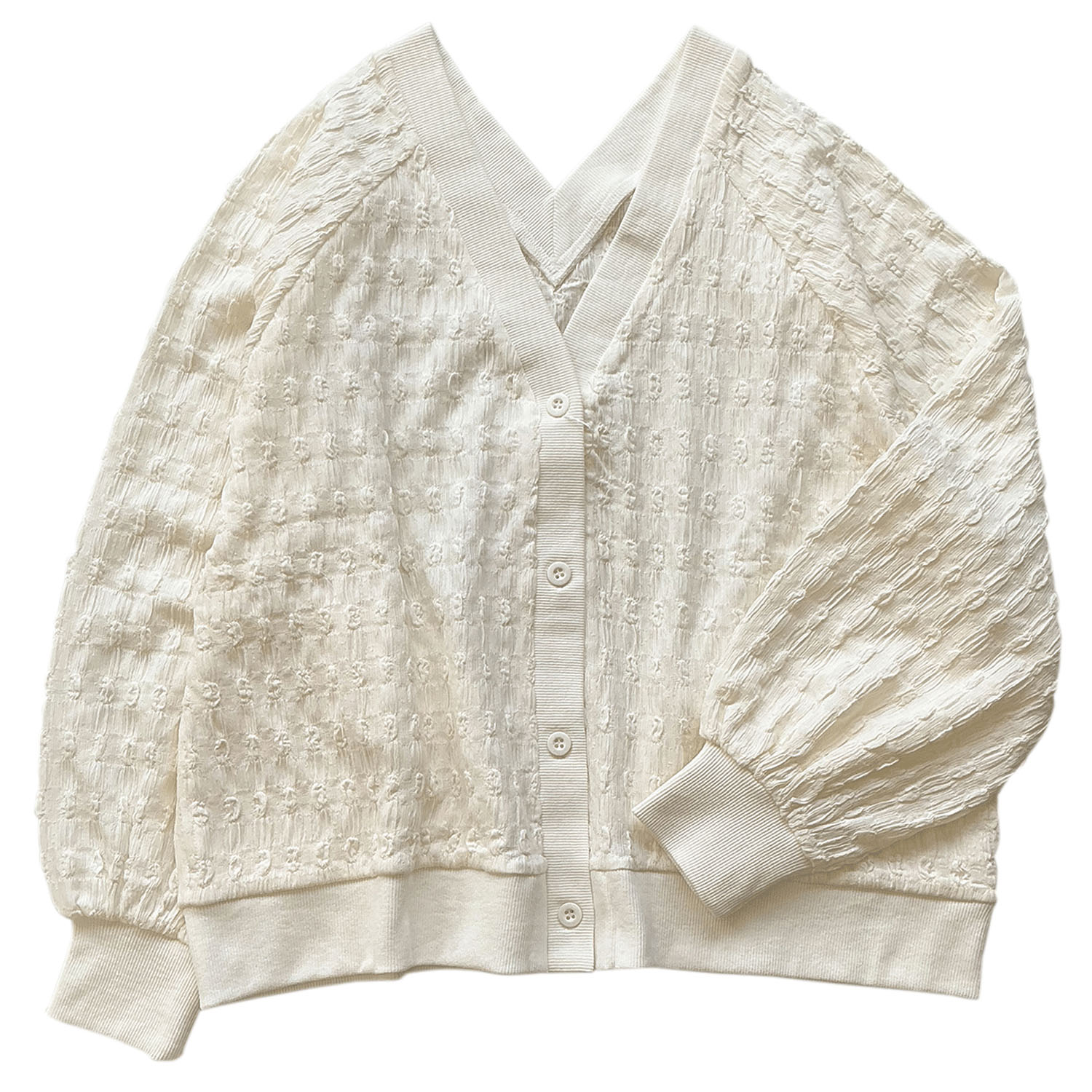 フクレ織りジャガード羽織り - 画像11