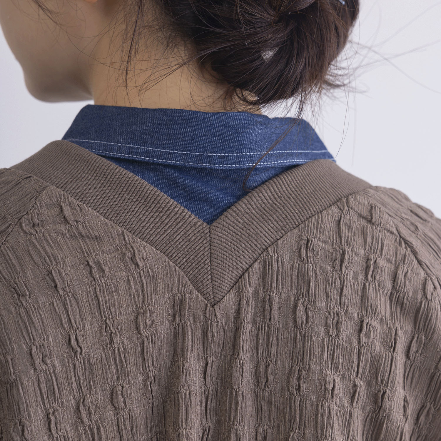 フクレ織りジャガード羽織り - 画像16