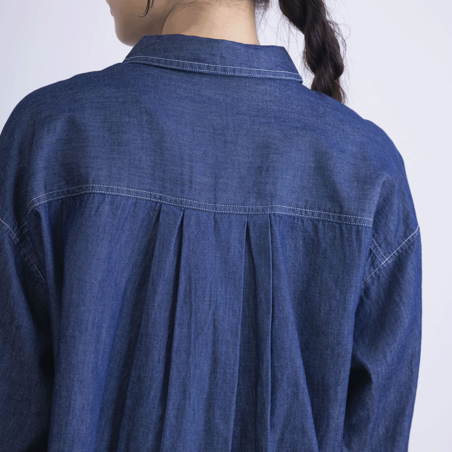 デニムシャツブラウス - 画像11