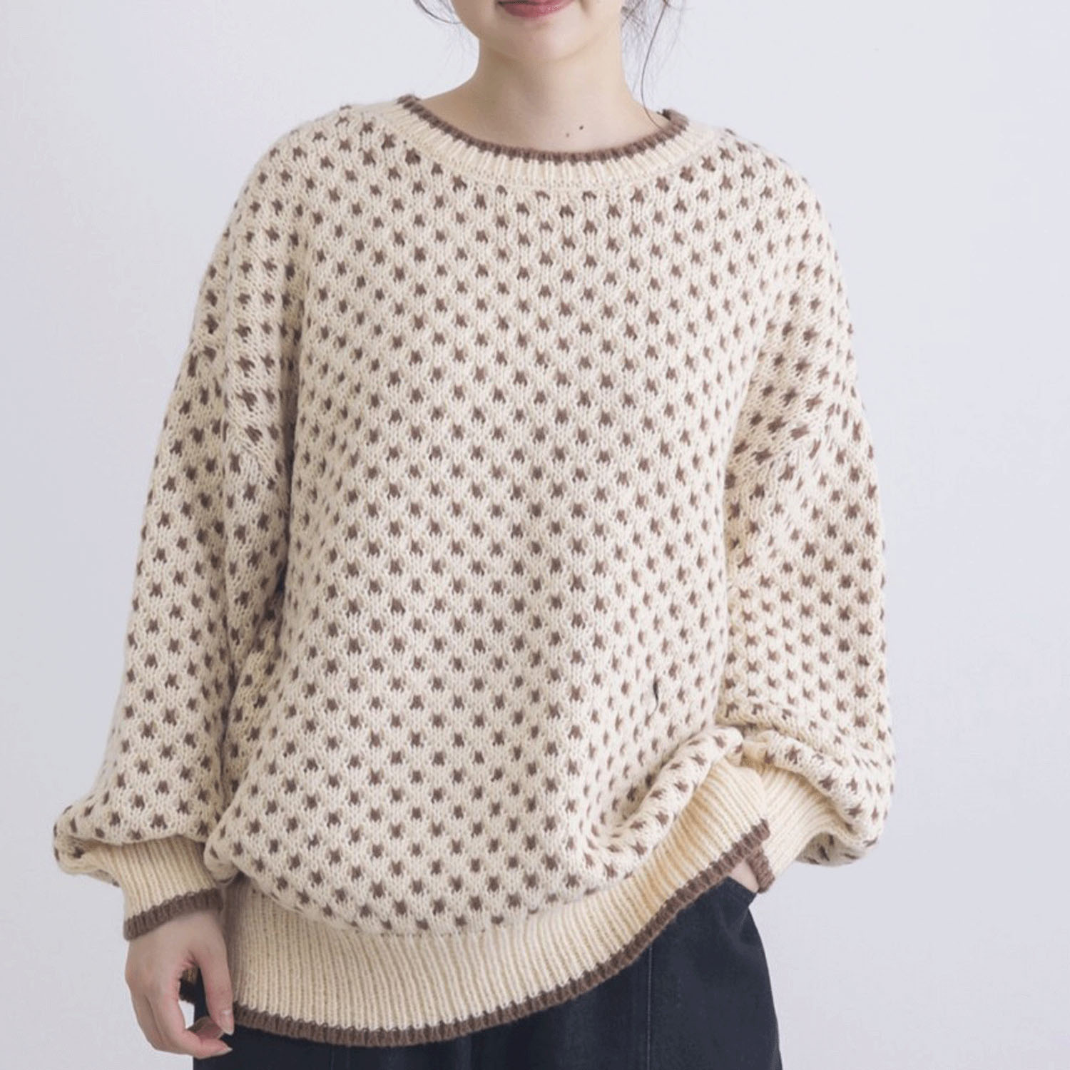 JQD編みニットPO - 画像1