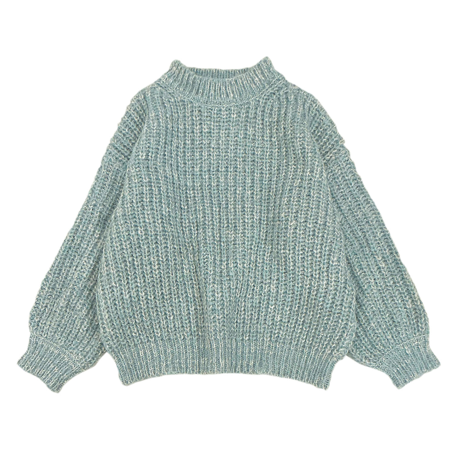 カラフルメランジニットプルオーバー - 画像18