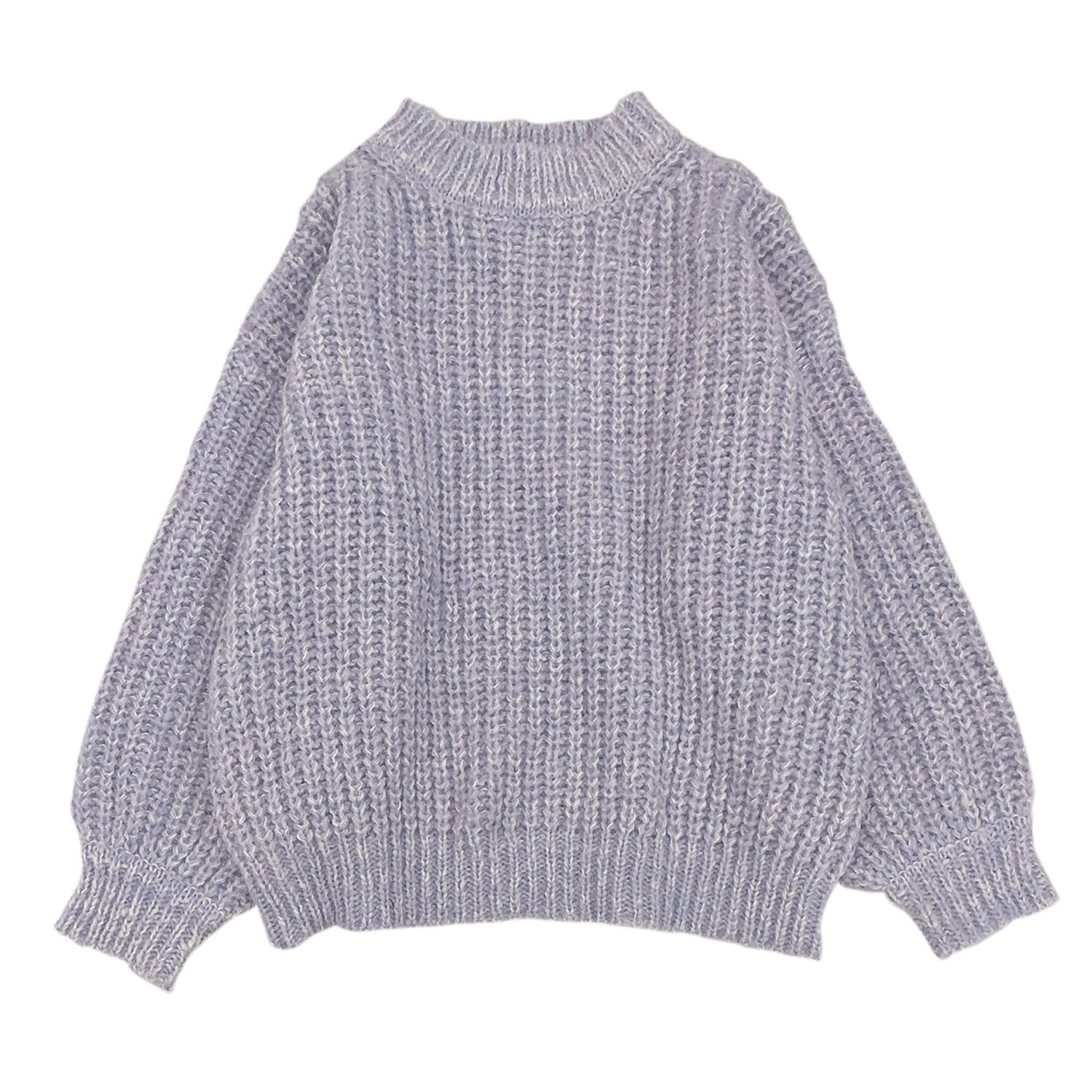 カラフルメランジニットプルオーバー - 画像23