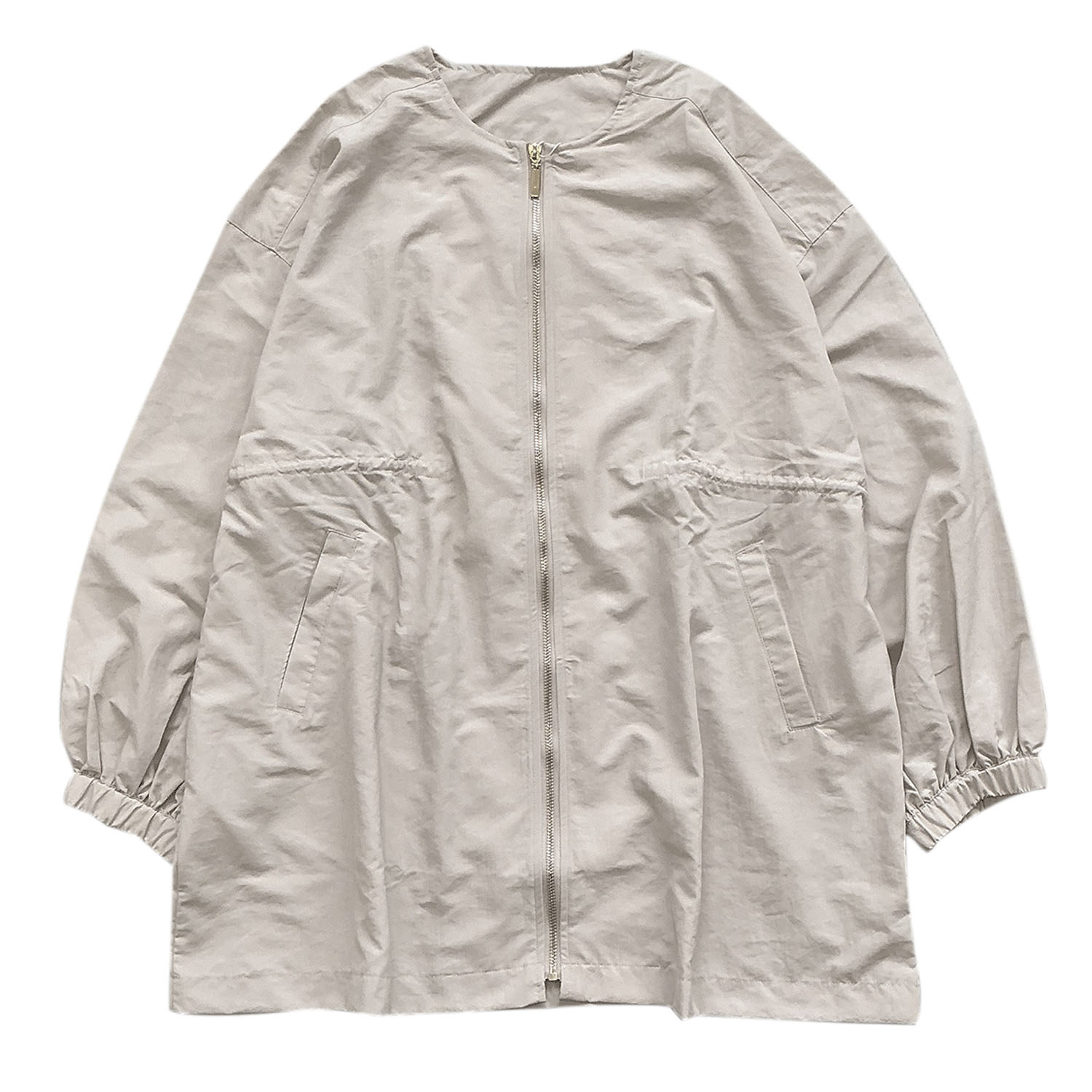 撥水＆花粉リリース加工ミドル丈アウター - 画像14