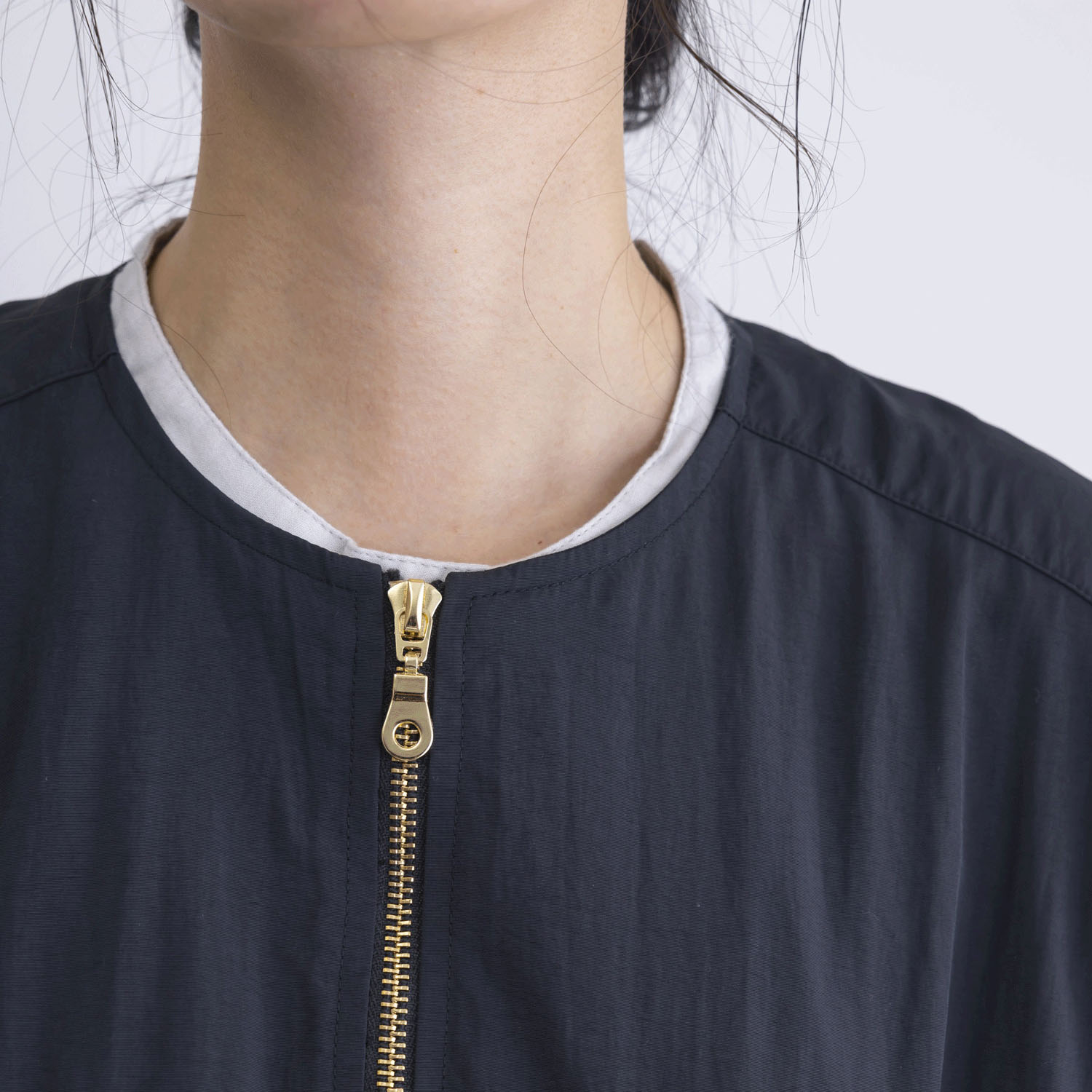 撥水＆花粉リリース加工ミドル丈アウター - 画像8