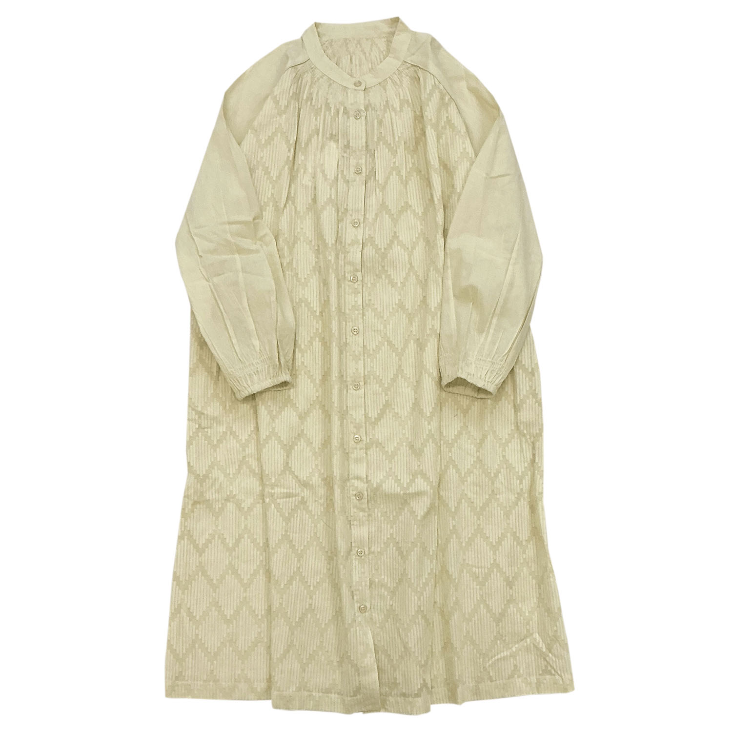 無地＆JQD前開きワンピース - 画像24