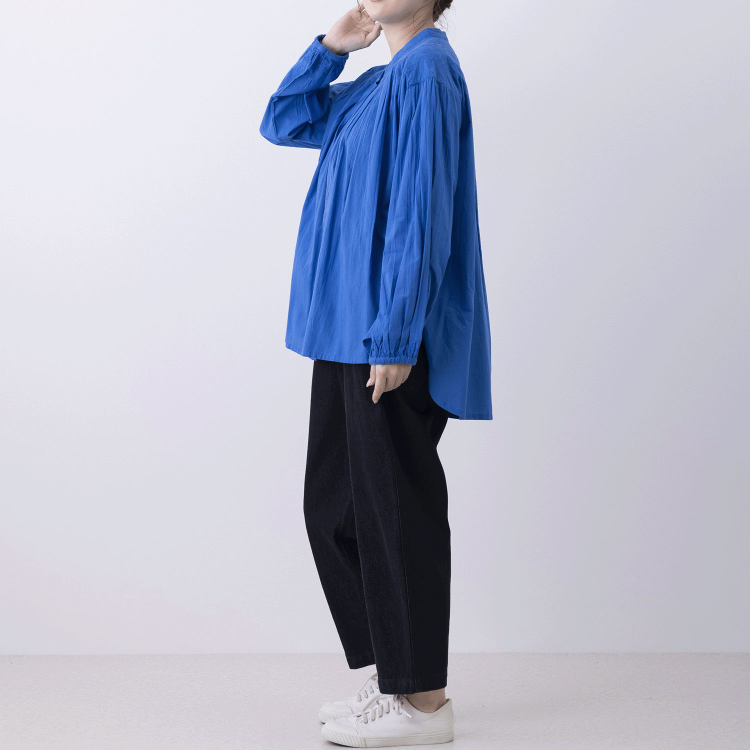 無地＆シフリー刺繍ブラウス - 画像16