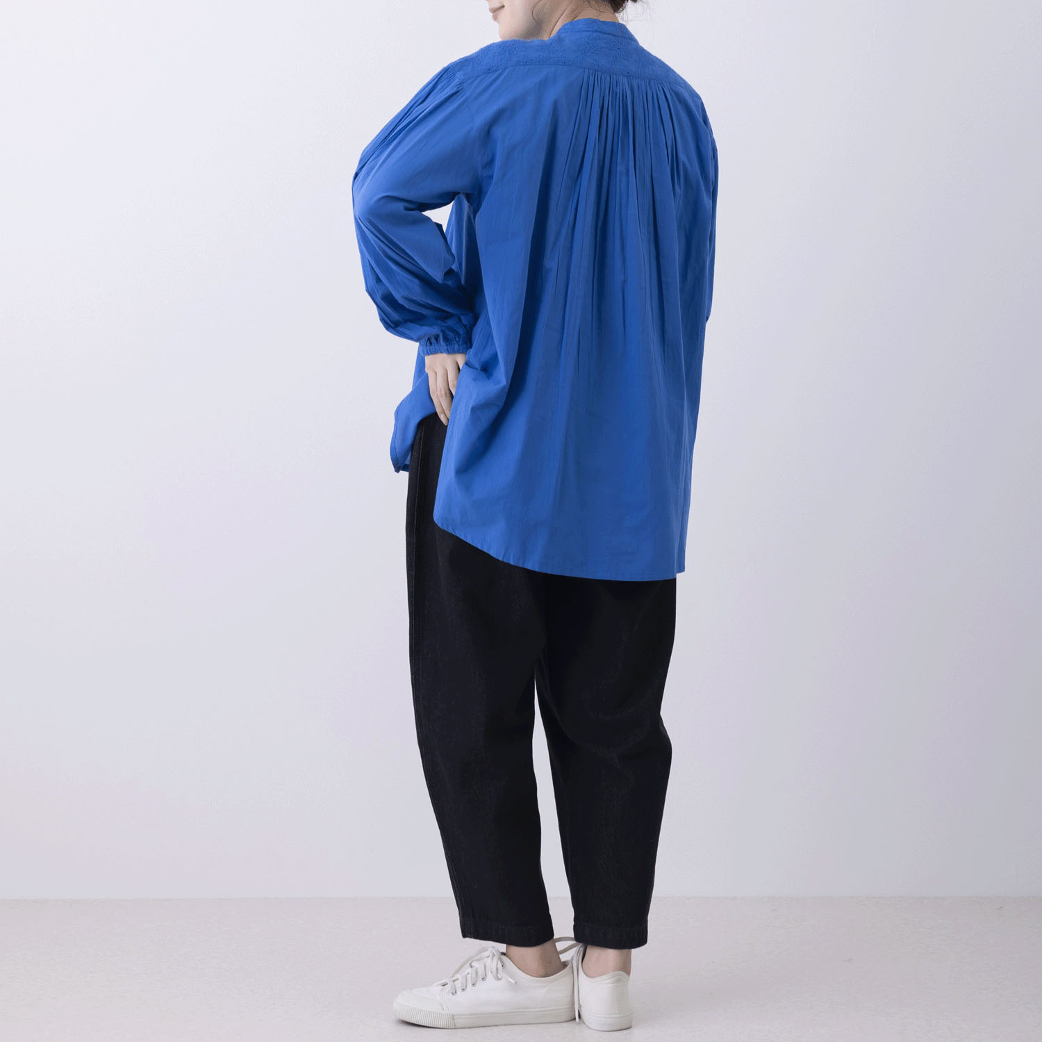 無地＆シフリー刺繍ブラウス - 画像17