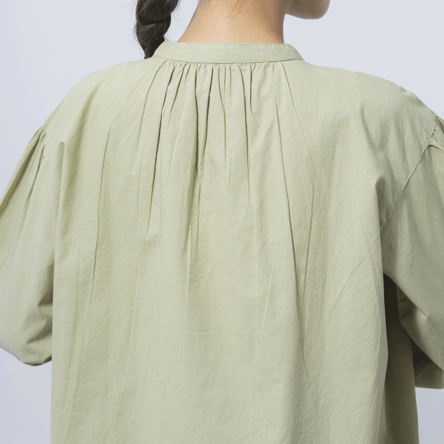 袖ウェーブピンタック前開きブラウス - 画像17