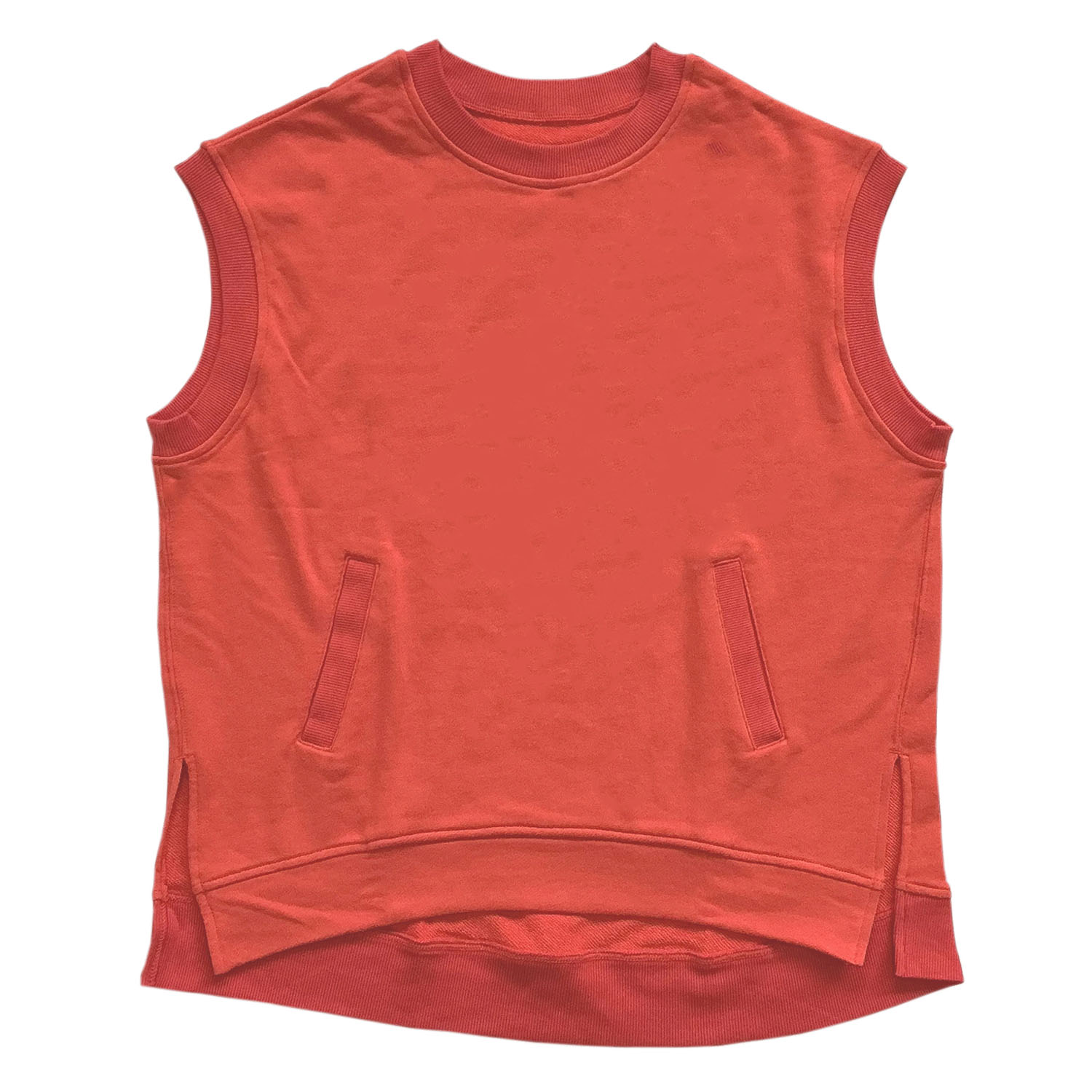 CVC裏毛ニットベスト - 画像18