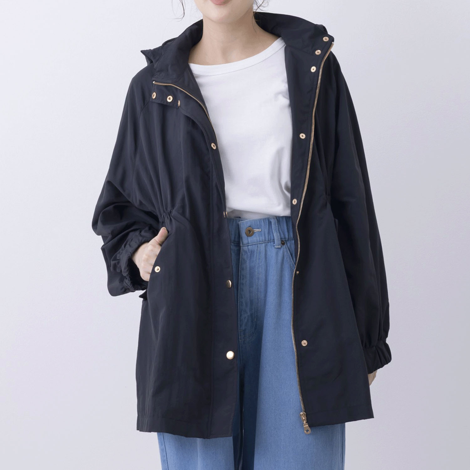 撥水＆花粉リリース加工マウンテンパーカー - 画像2