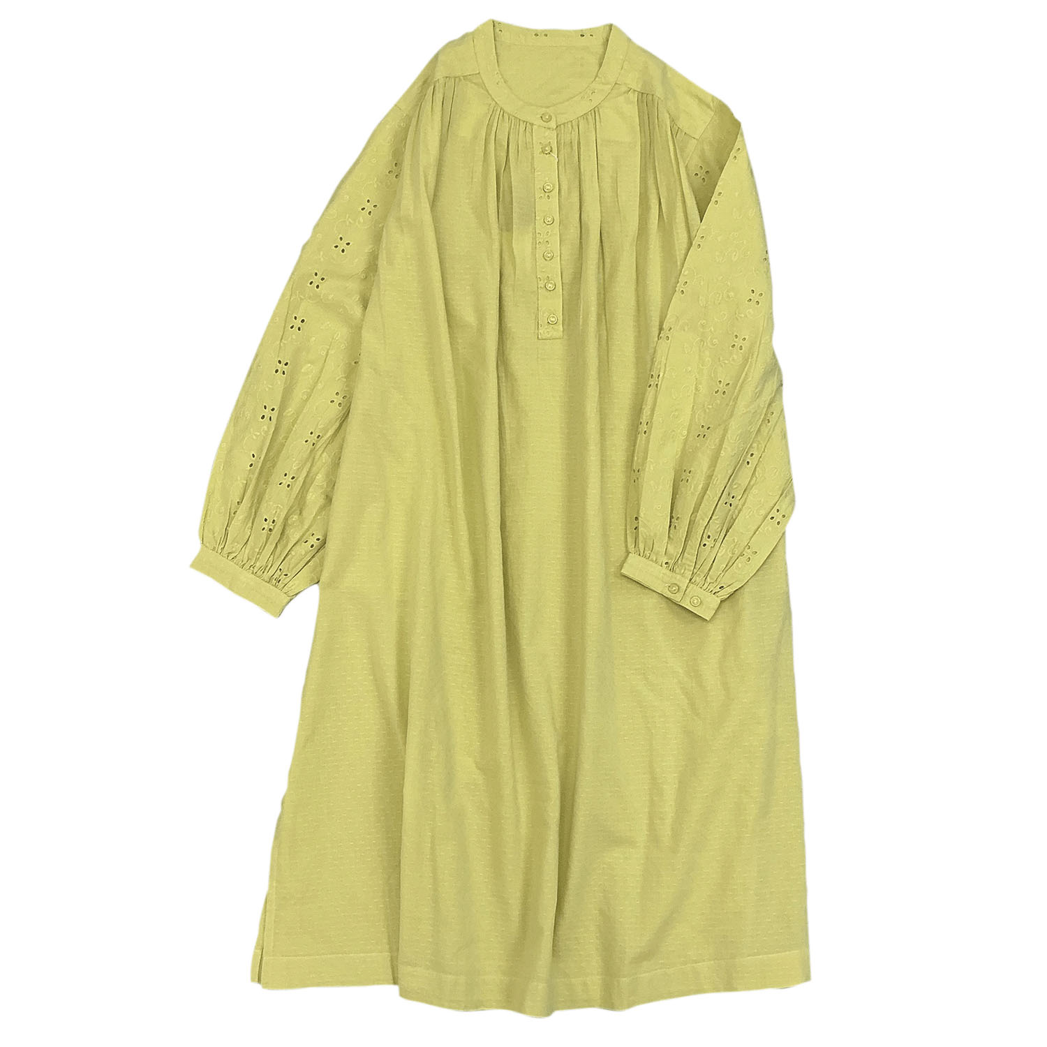 ヨーク＆袖刺繍ワンピース - 画像14