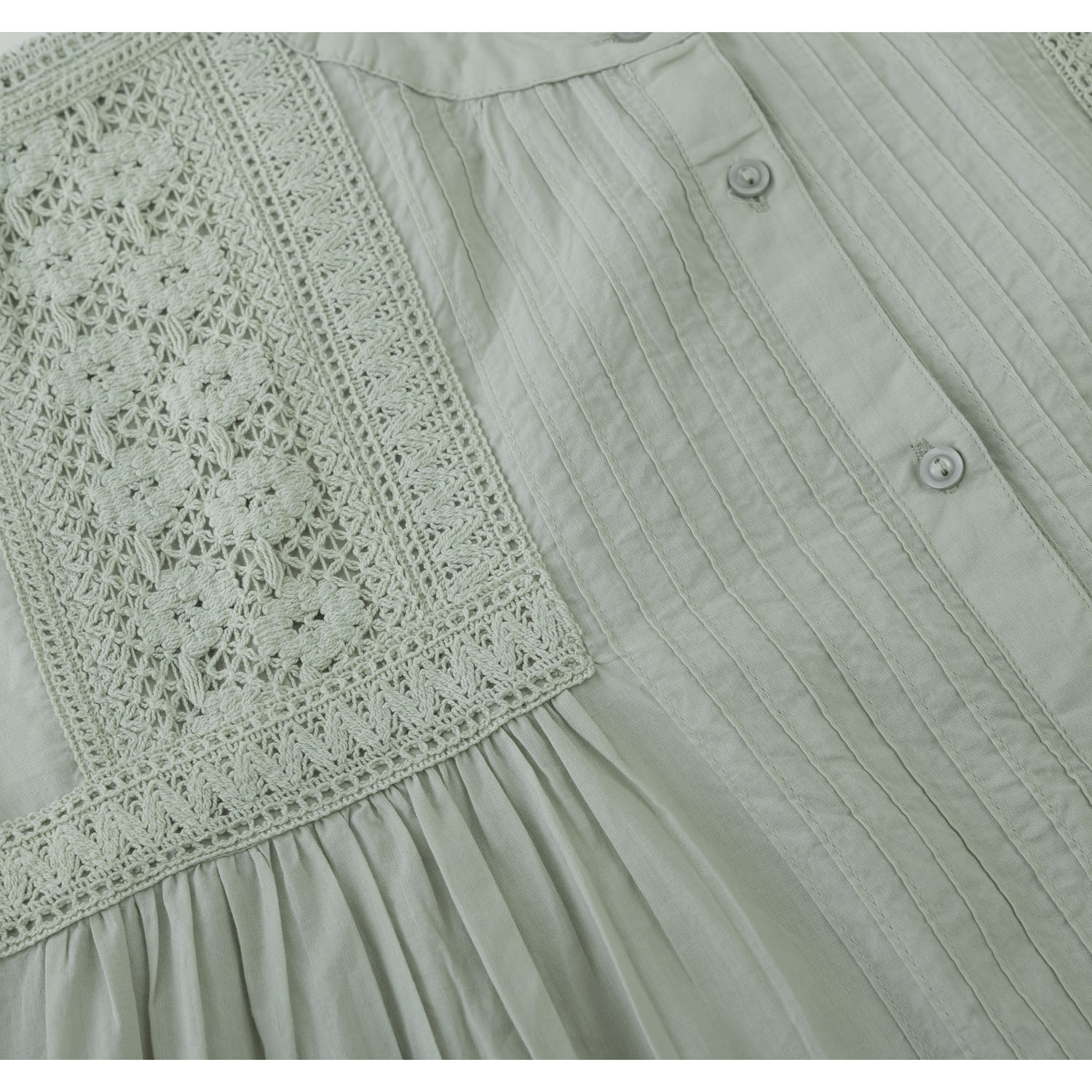 ピンタック＆レース前開きワンピ―ス - 画像20