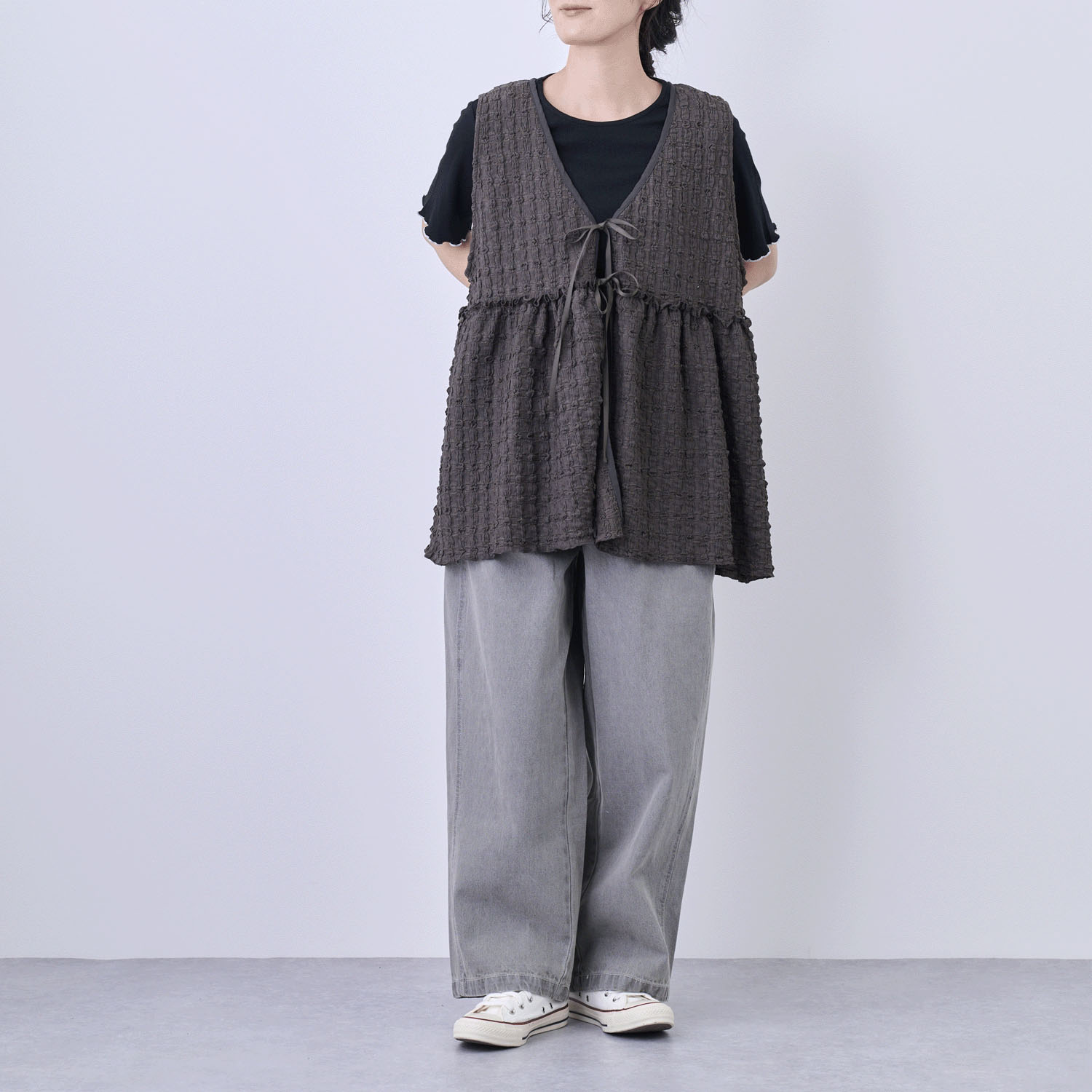 ぽこぽこJQDレイヤードベスト - 画像2