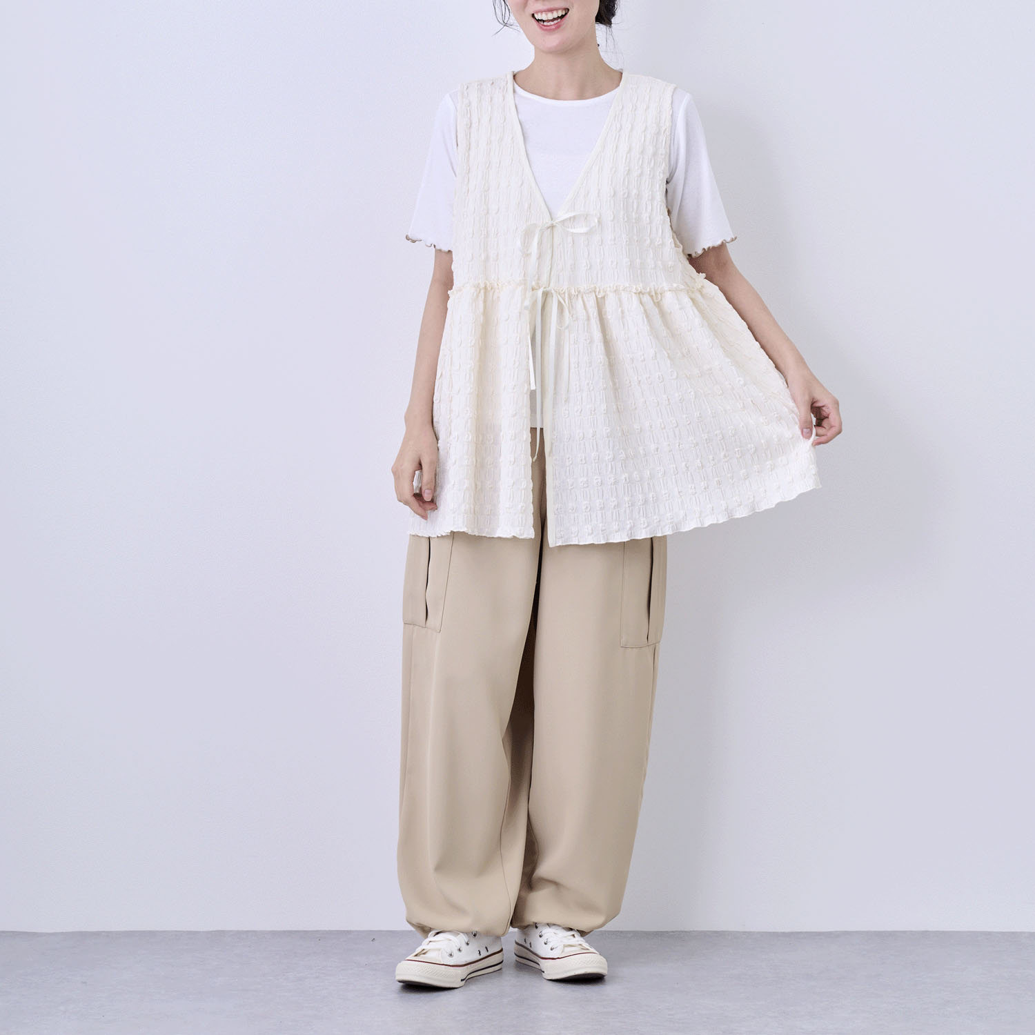 ぽこぽこJQDレイヤードベスト - 画像16