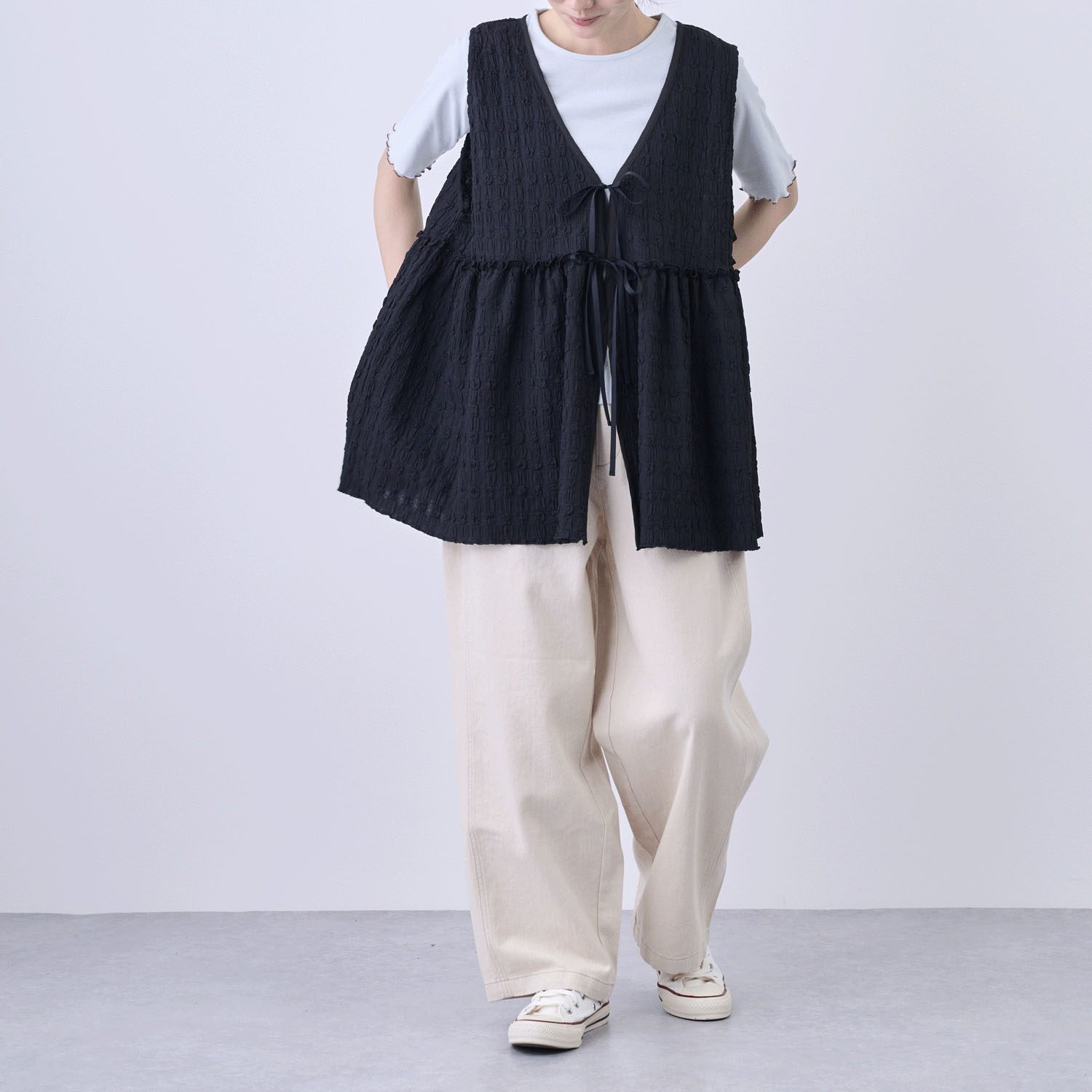 ぽこぽこJQDレイヤードベスト - 画像10