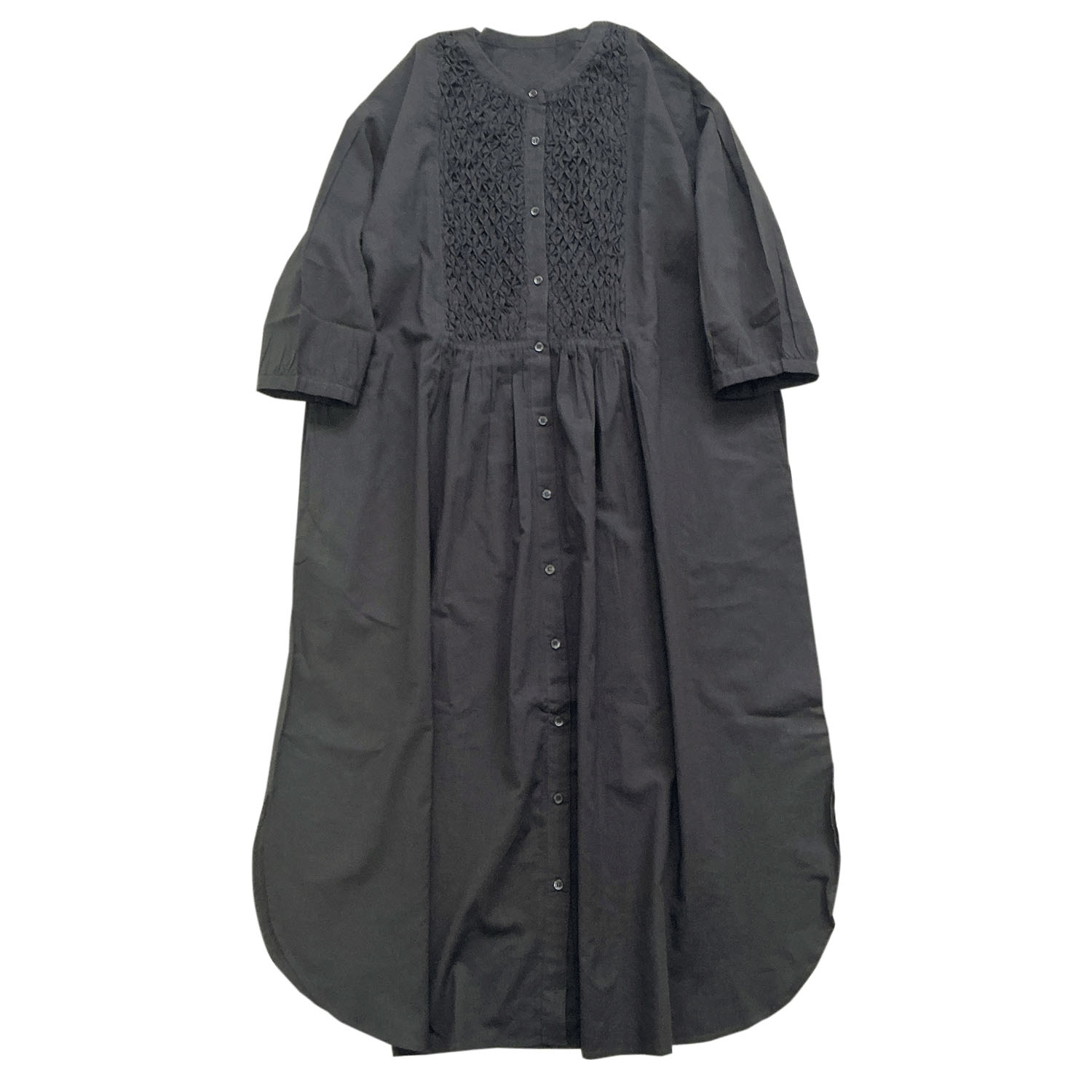 ブザムスモッキング前開きワンピース - 画像13