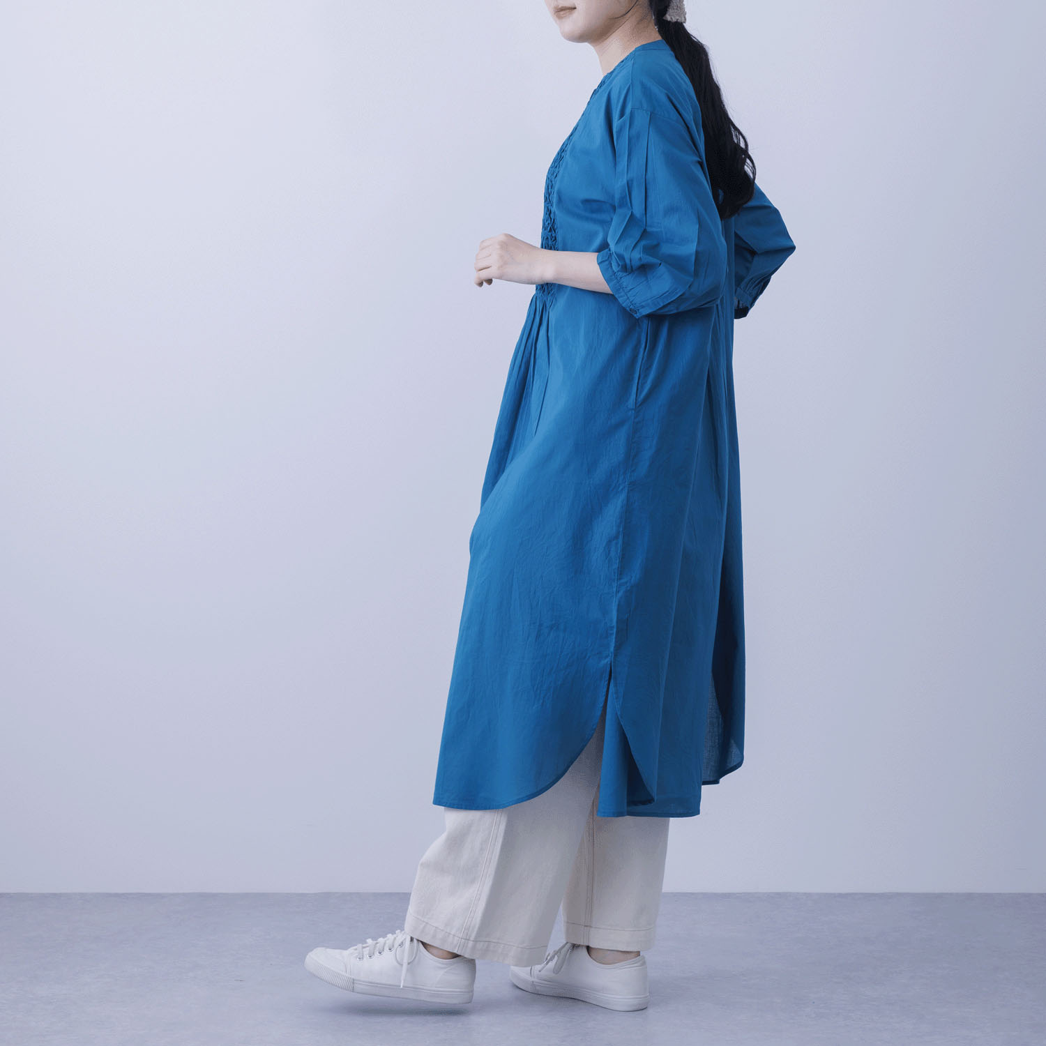 ブザムスモッキング前開きワンピース - 画像17