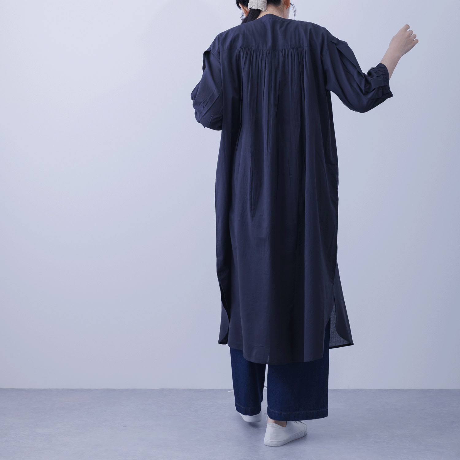 ブザムスモッキング前開きワンピース - 画像10