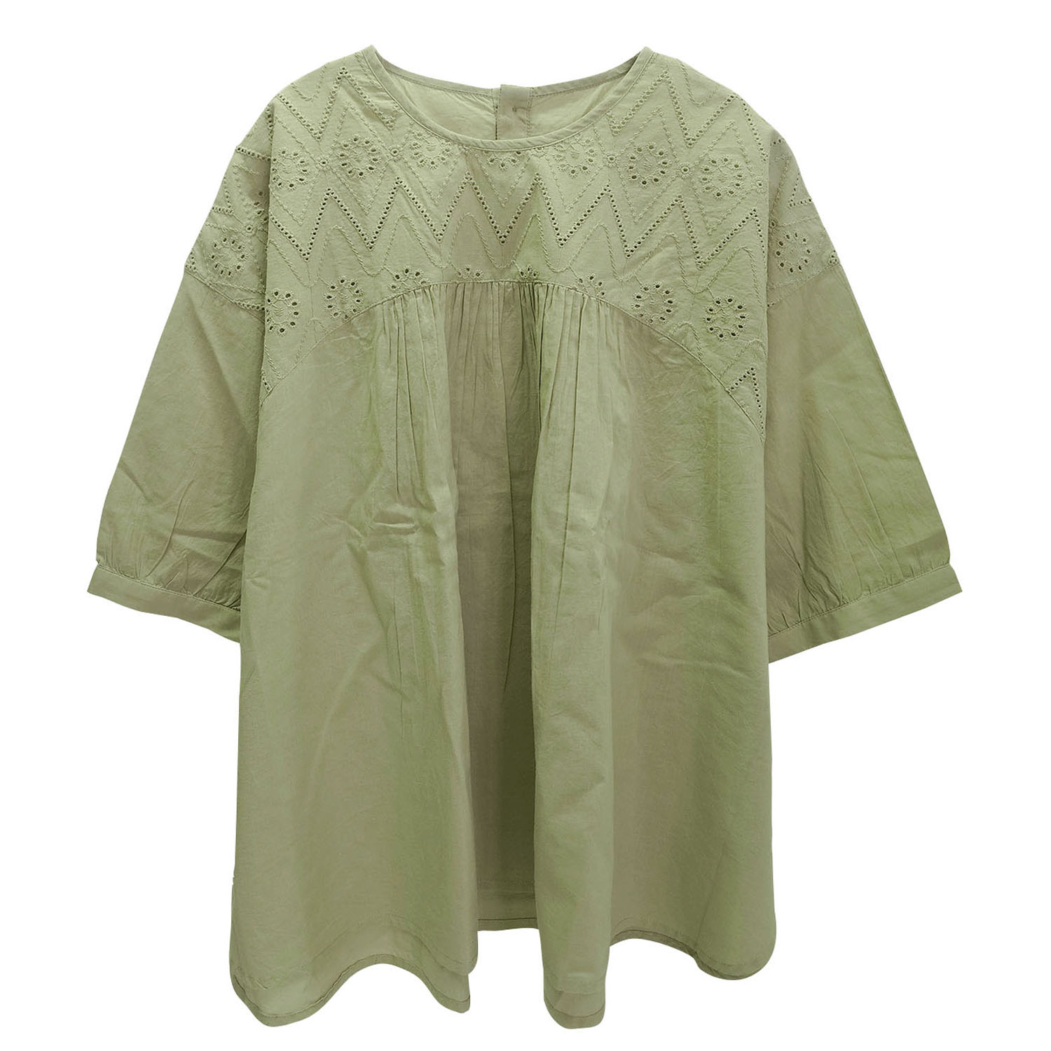 前ヨークシフリーギャザーブラウス - 画像16