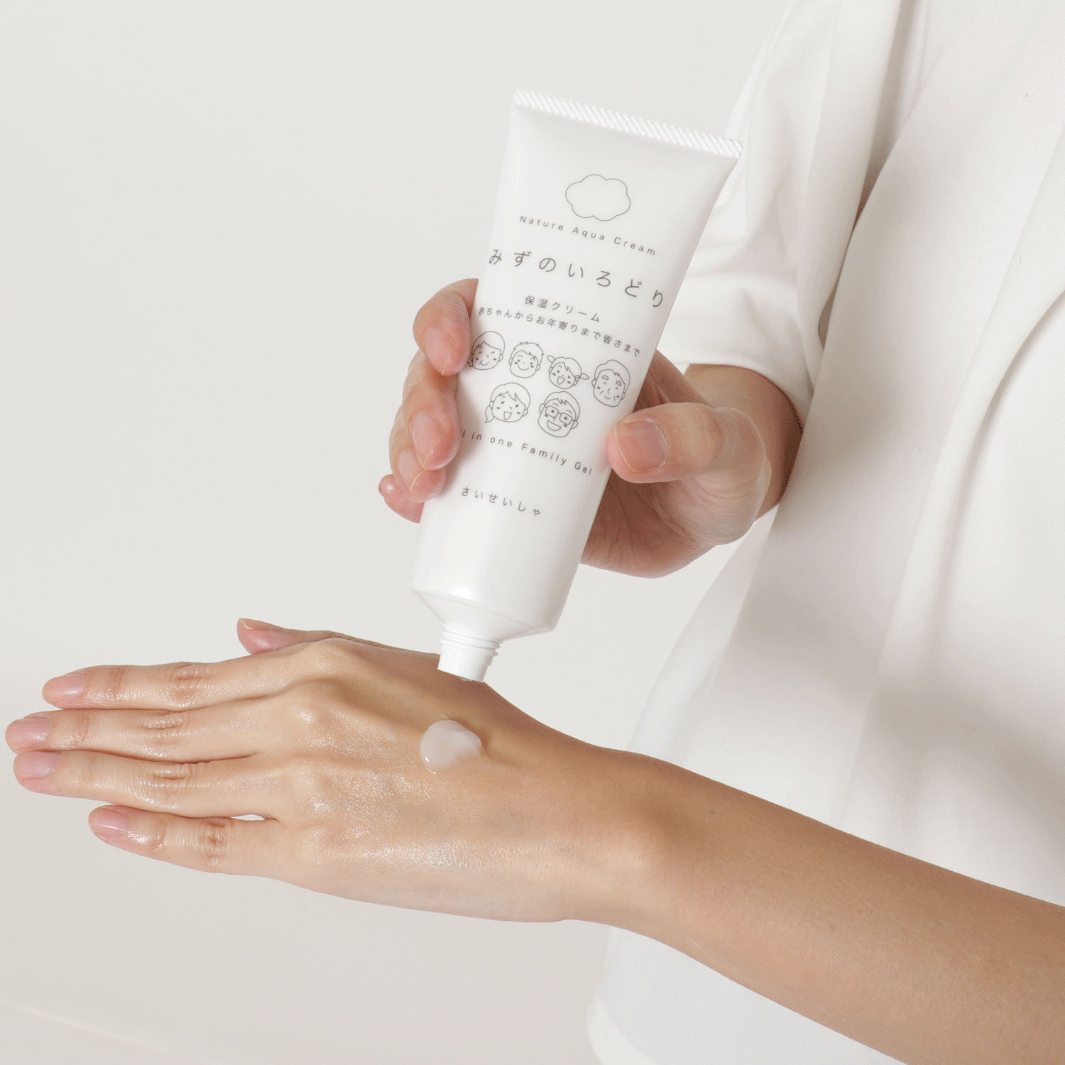 ナチュールアクアクリーム 水の彩 120g - 画像2