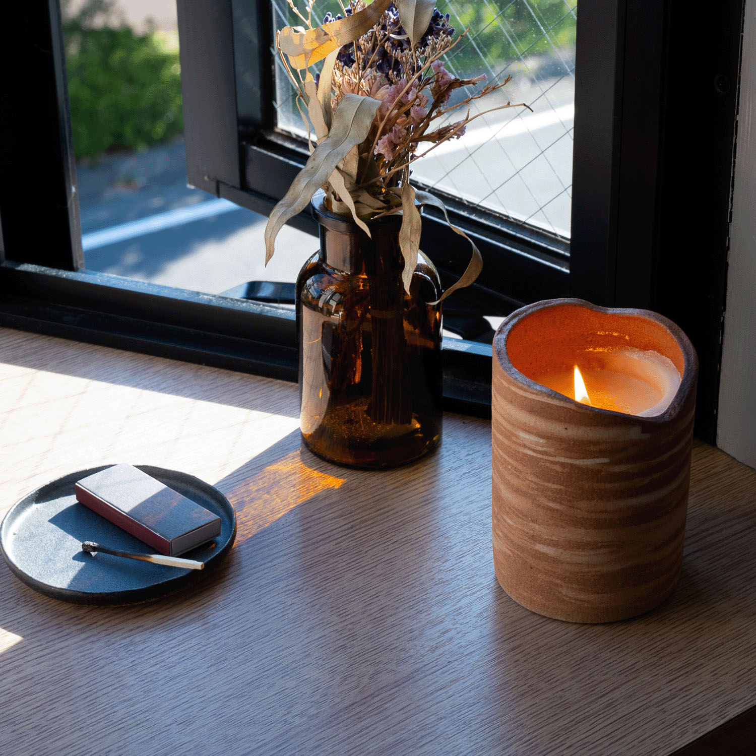 陶器入りアロマキャンドル - 画像3