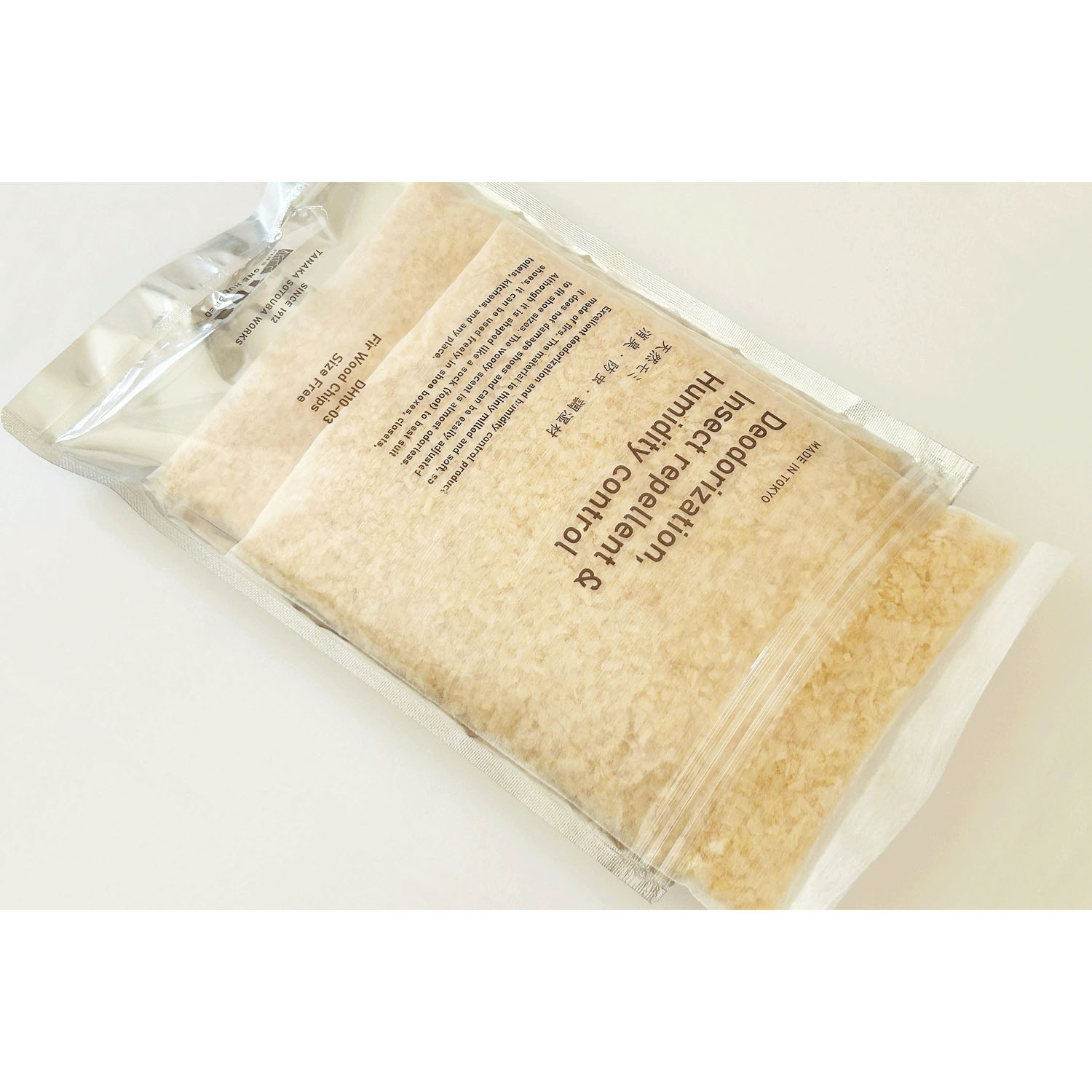 天然モミ 消臭・防虫・調湿材 不織布タイプ 2袋入り - 画像4