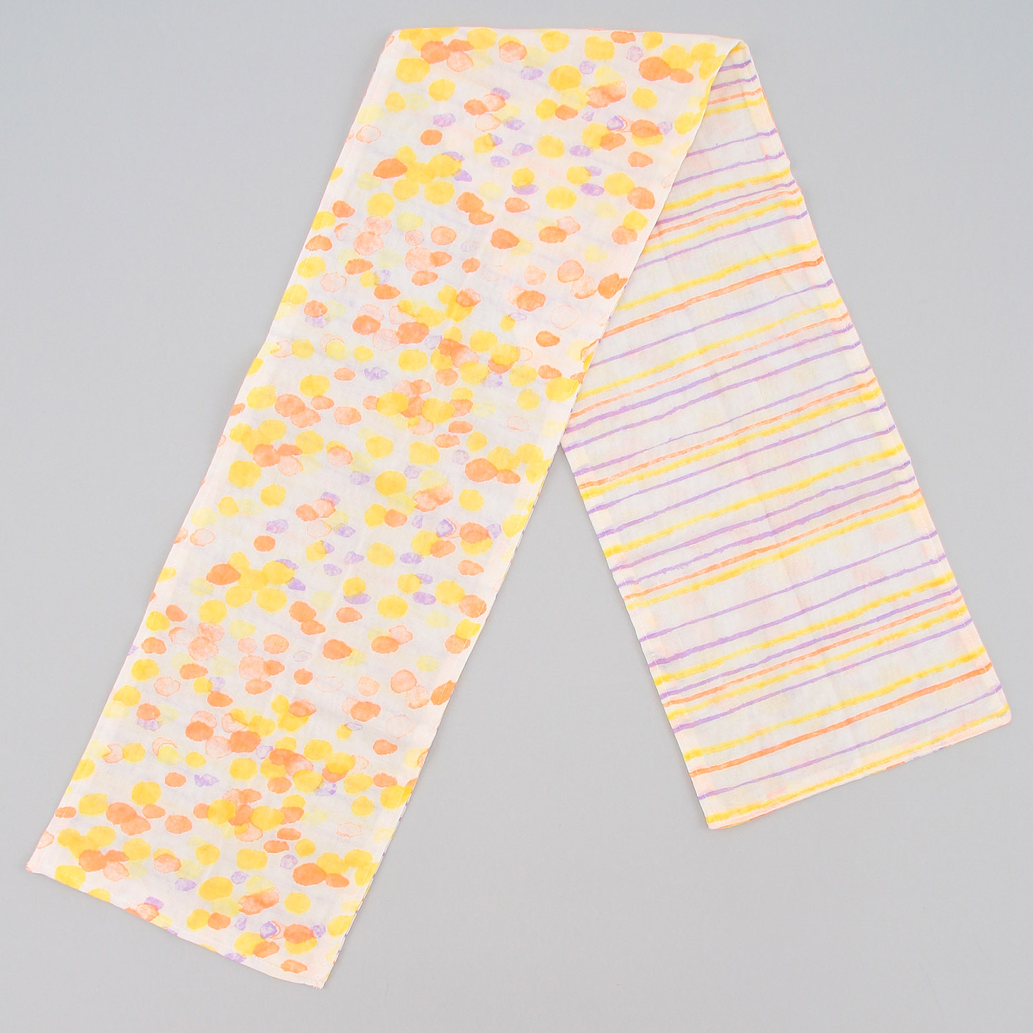 ウォーキングガーゼ UV加工 水玉 - 画像2