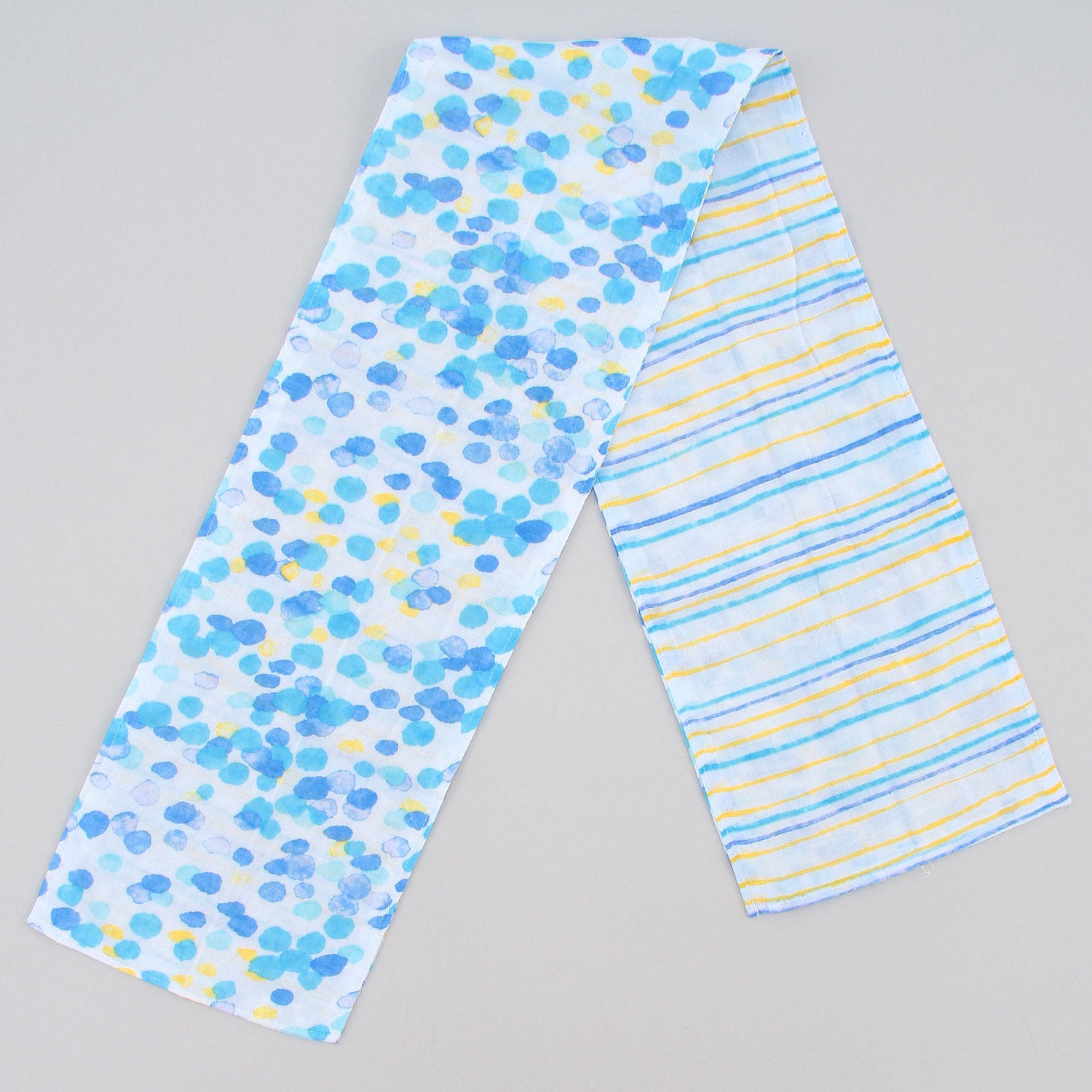 ウォーキングガーゼ UV加工 水玉 - 画像3