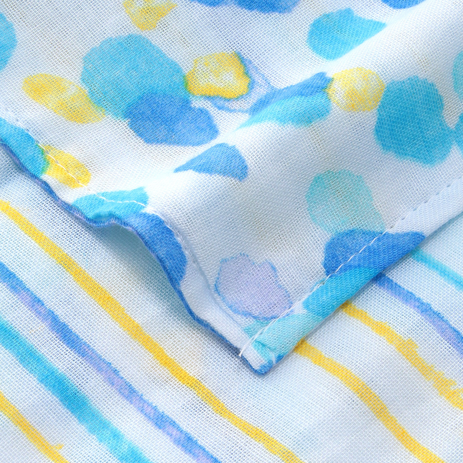 ウォーキングガーゼ UV加工 水玉 - 画像5