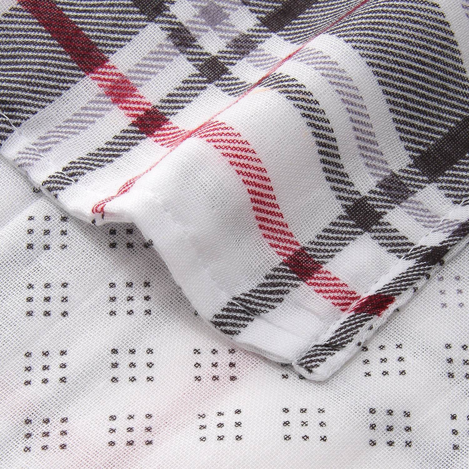 ウォーキングガーゼ UV加工 チェック - 画像4